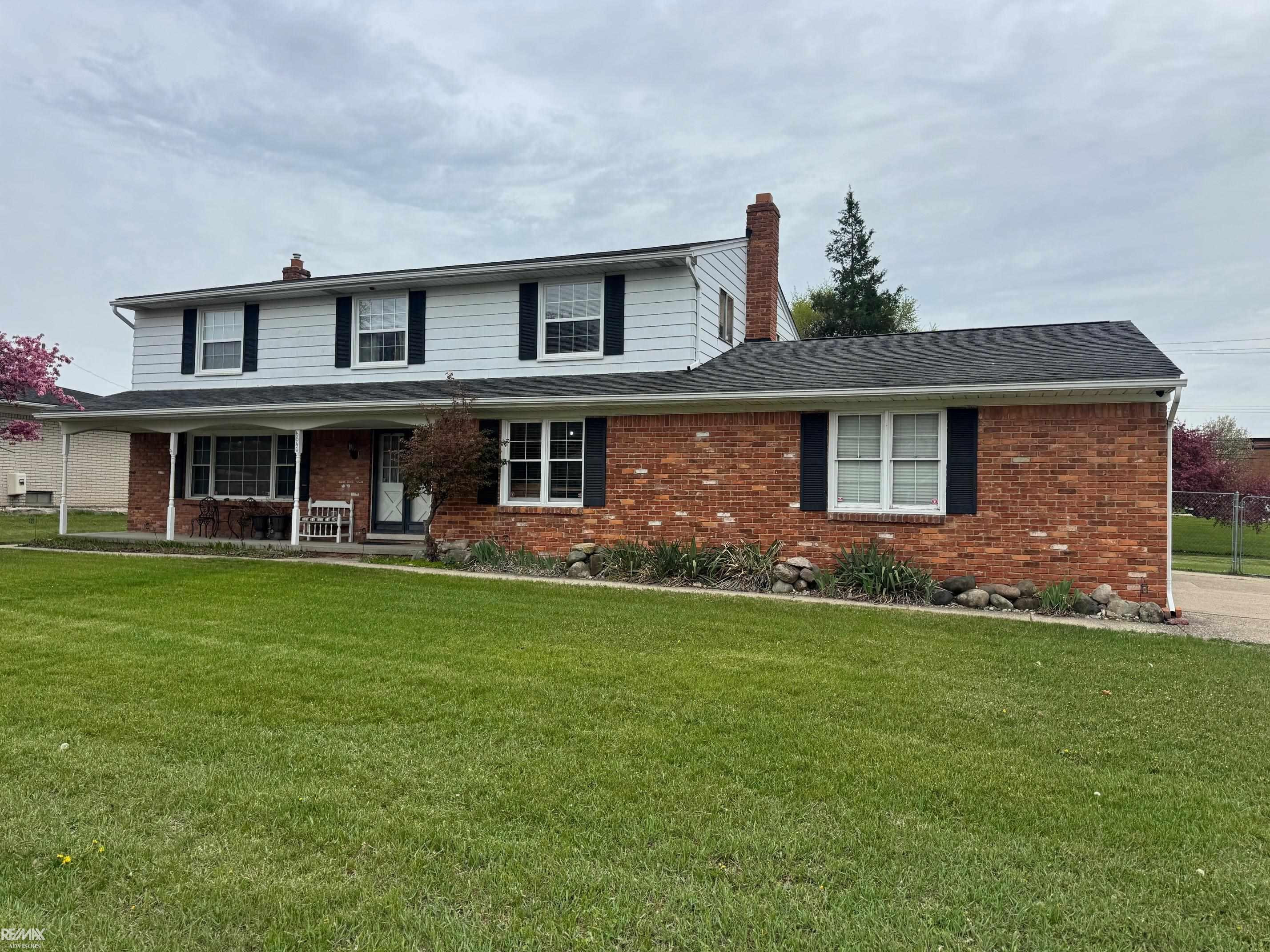 6840 Flintlock Ridge, Shelby Twp, MI 48317 — front exterior