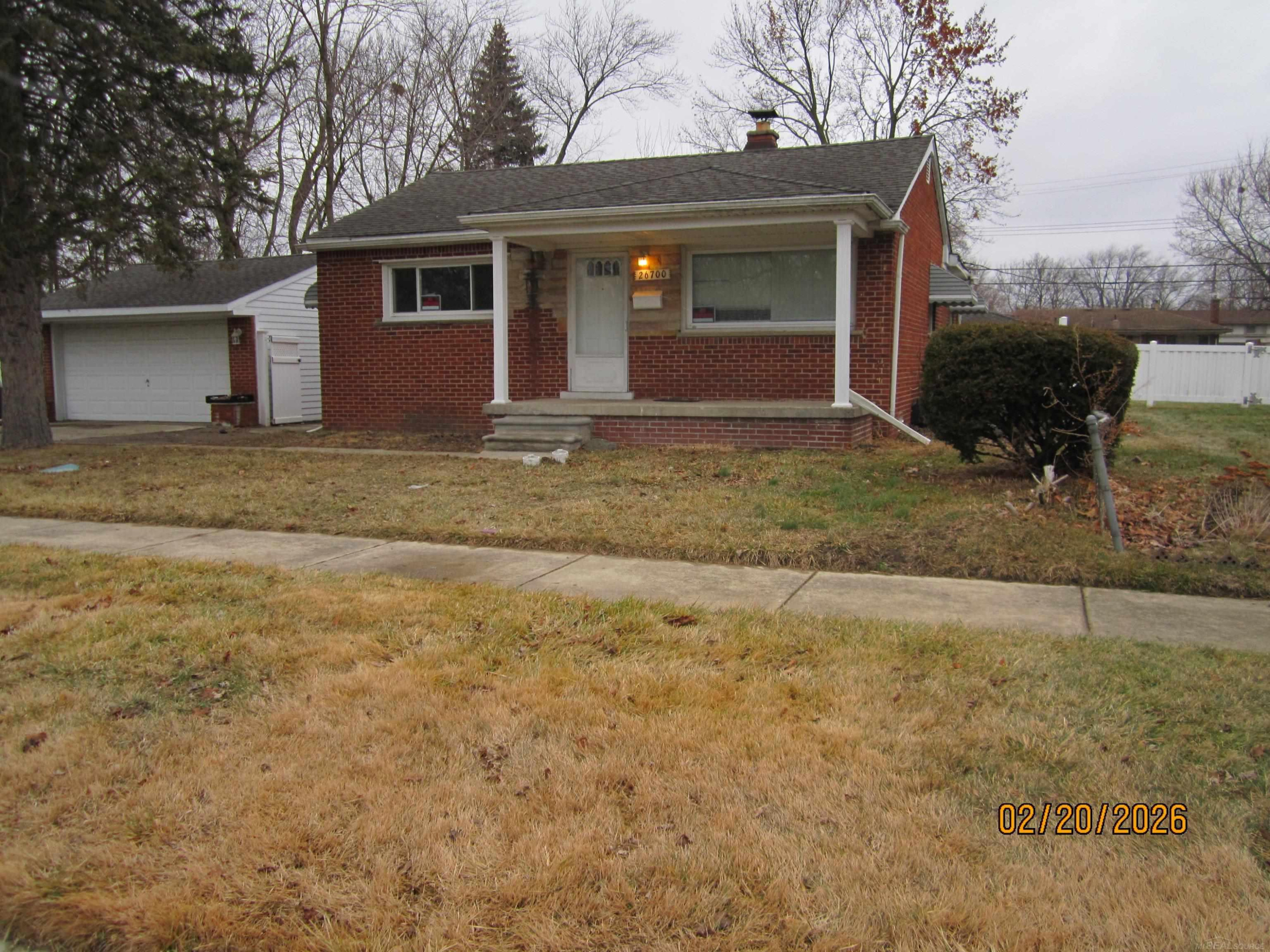 26700 Hopkins Street, Inkster, MI 48141 — front exterior