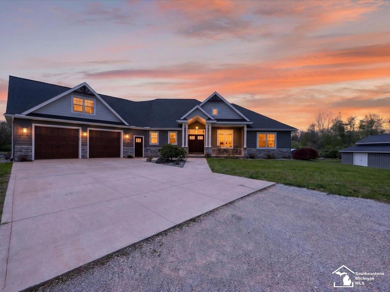 5420 Summerfield Road, Petersburg, MI 49270 — front exterior