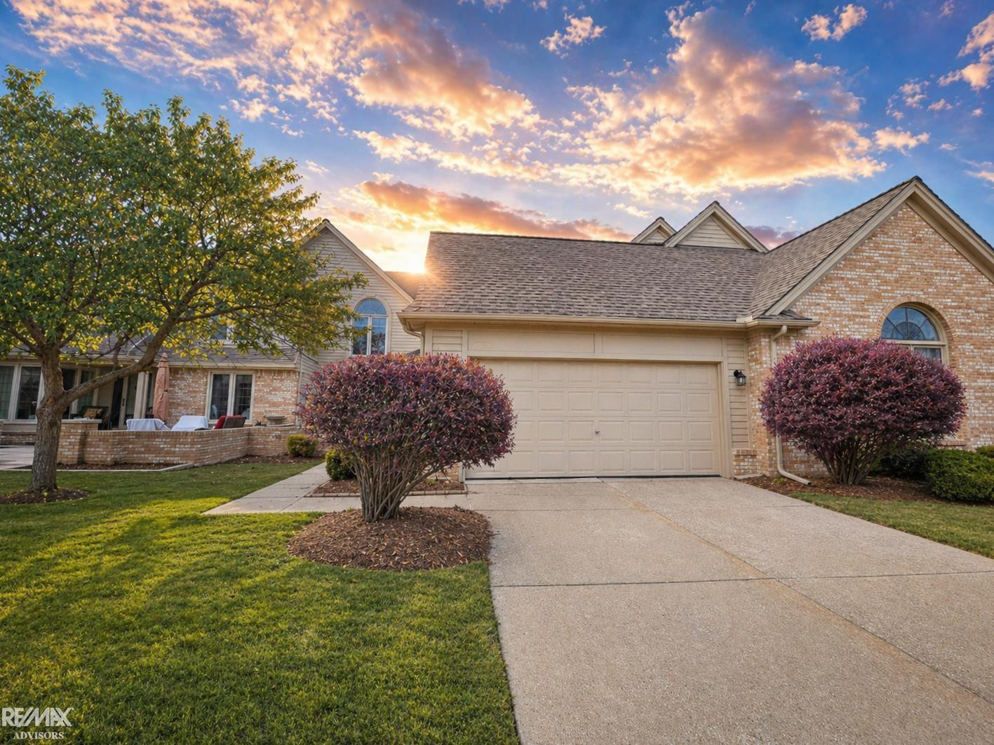 16890 SANDSTONE Circle, MI 48042 — front exterior
