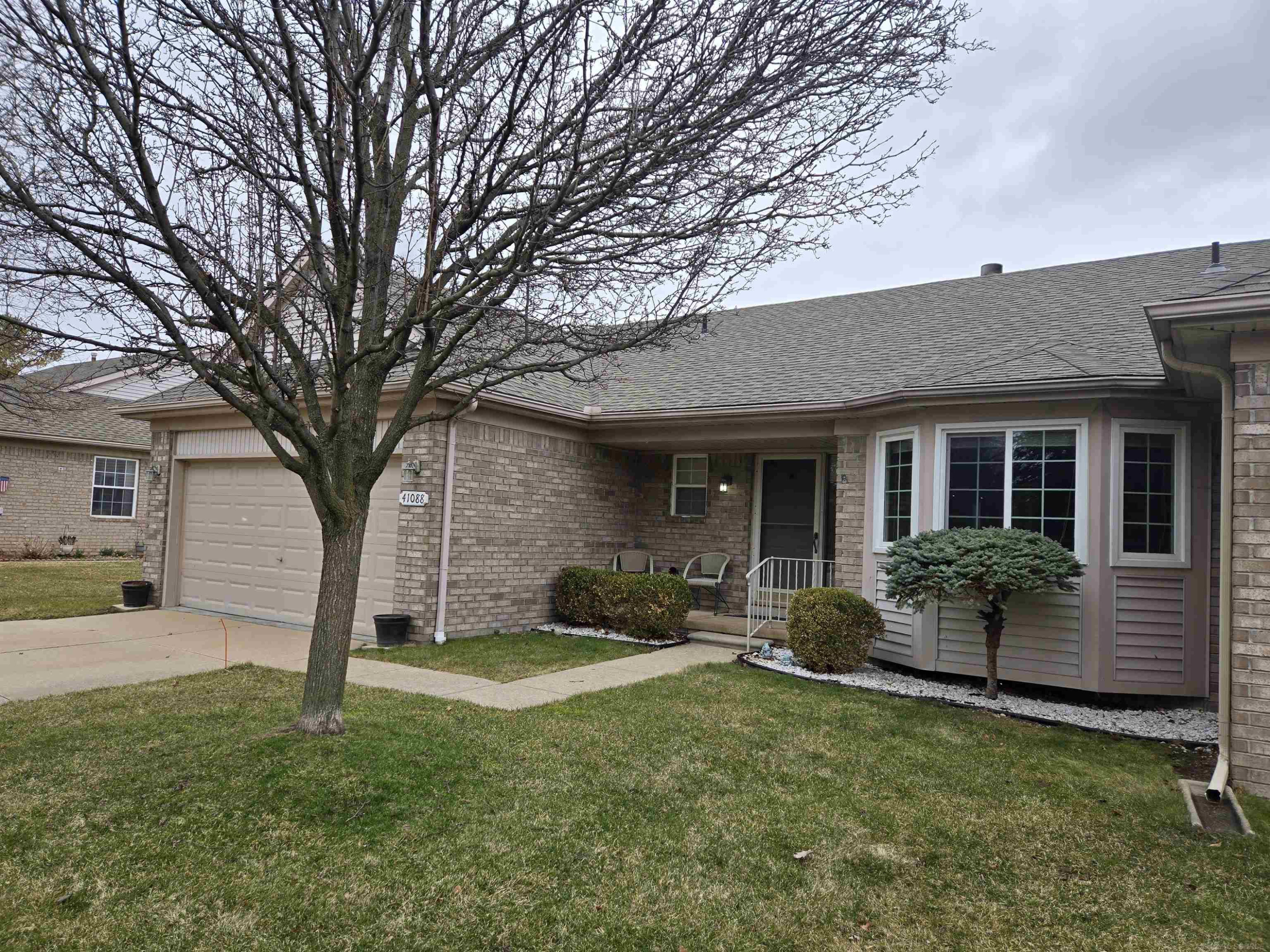 41088 Greenspire Street, Clinton Twp, MI 48038 — front exterior