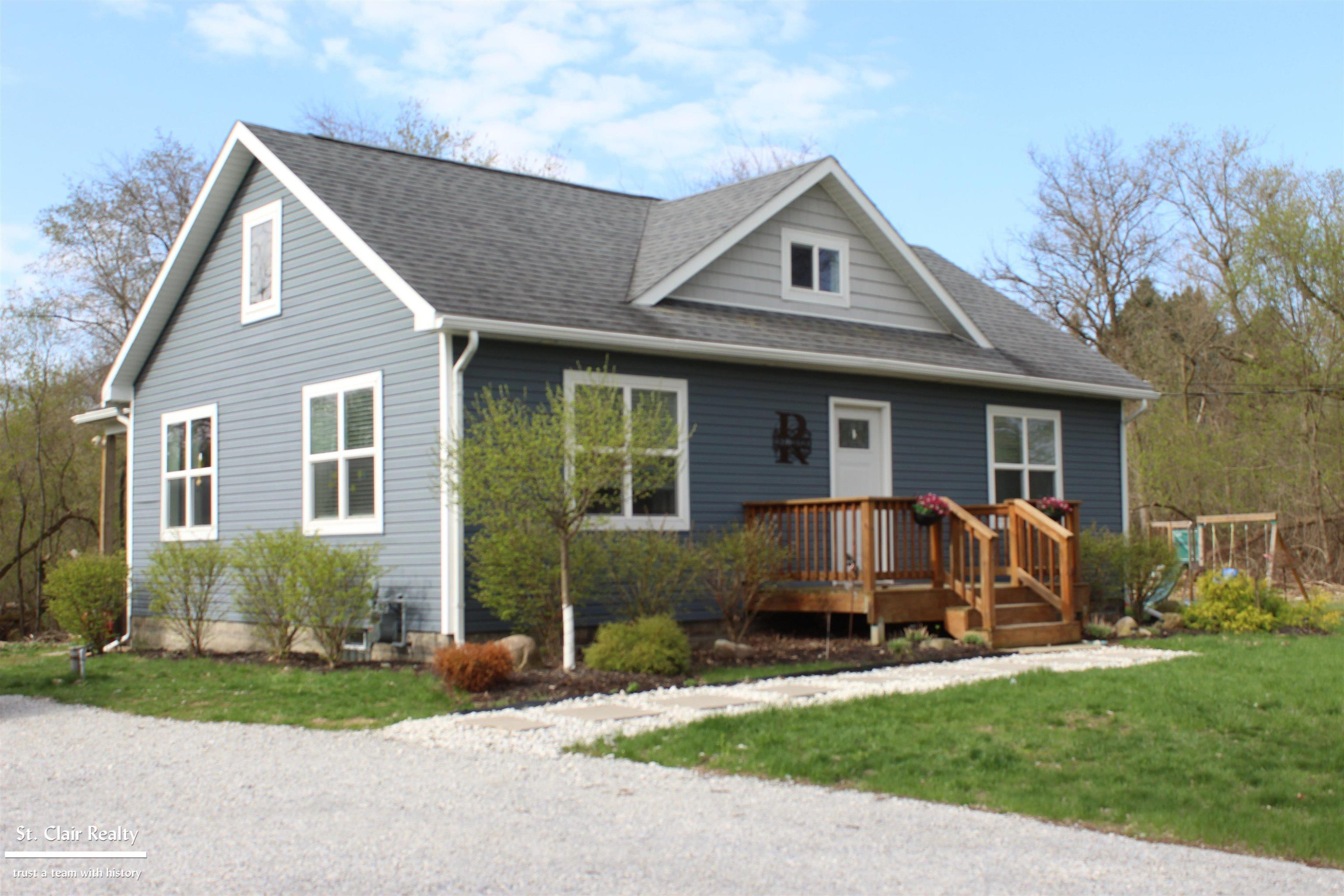 19780 Armada Ridge Road, MI — front exterior