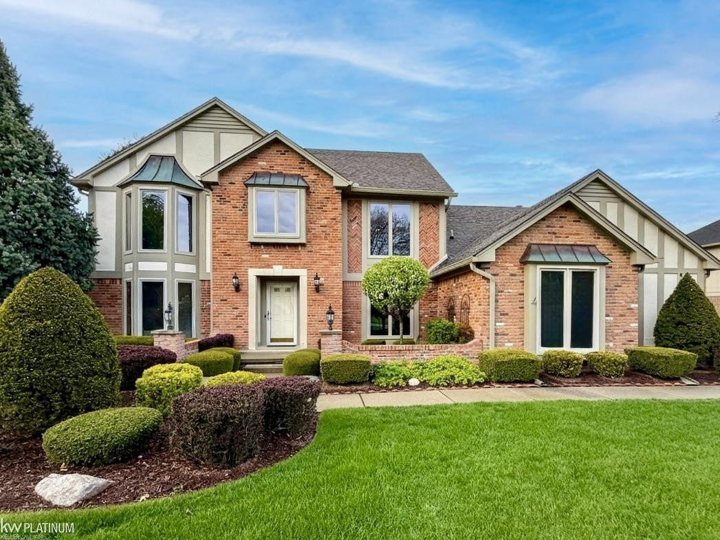 13861 Timberview Drive, Shelby Twp, MI 48315 — front exterior