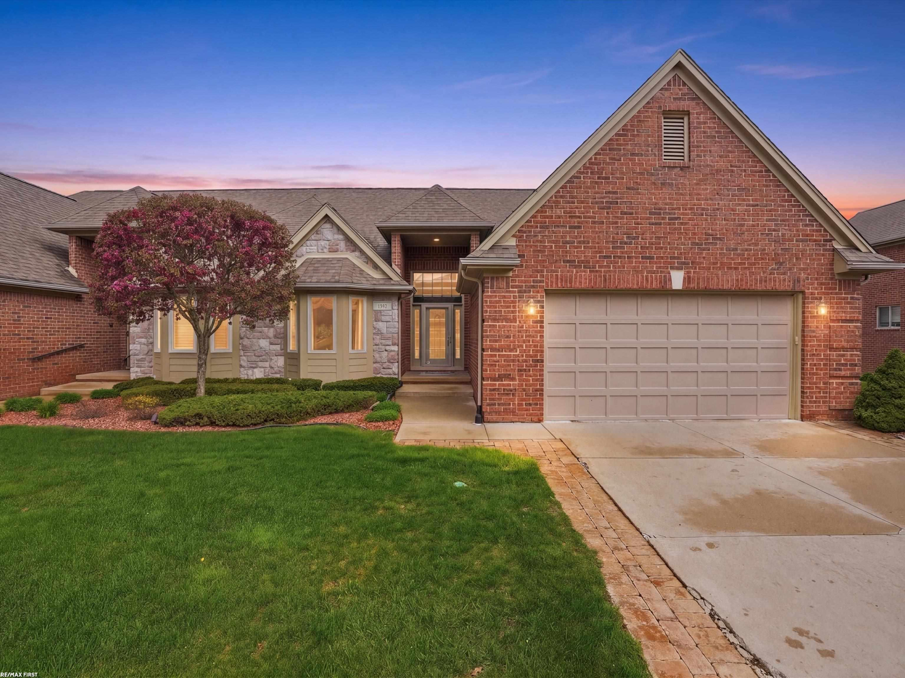 6181 Pond Drive, Washington, MI — front exterior