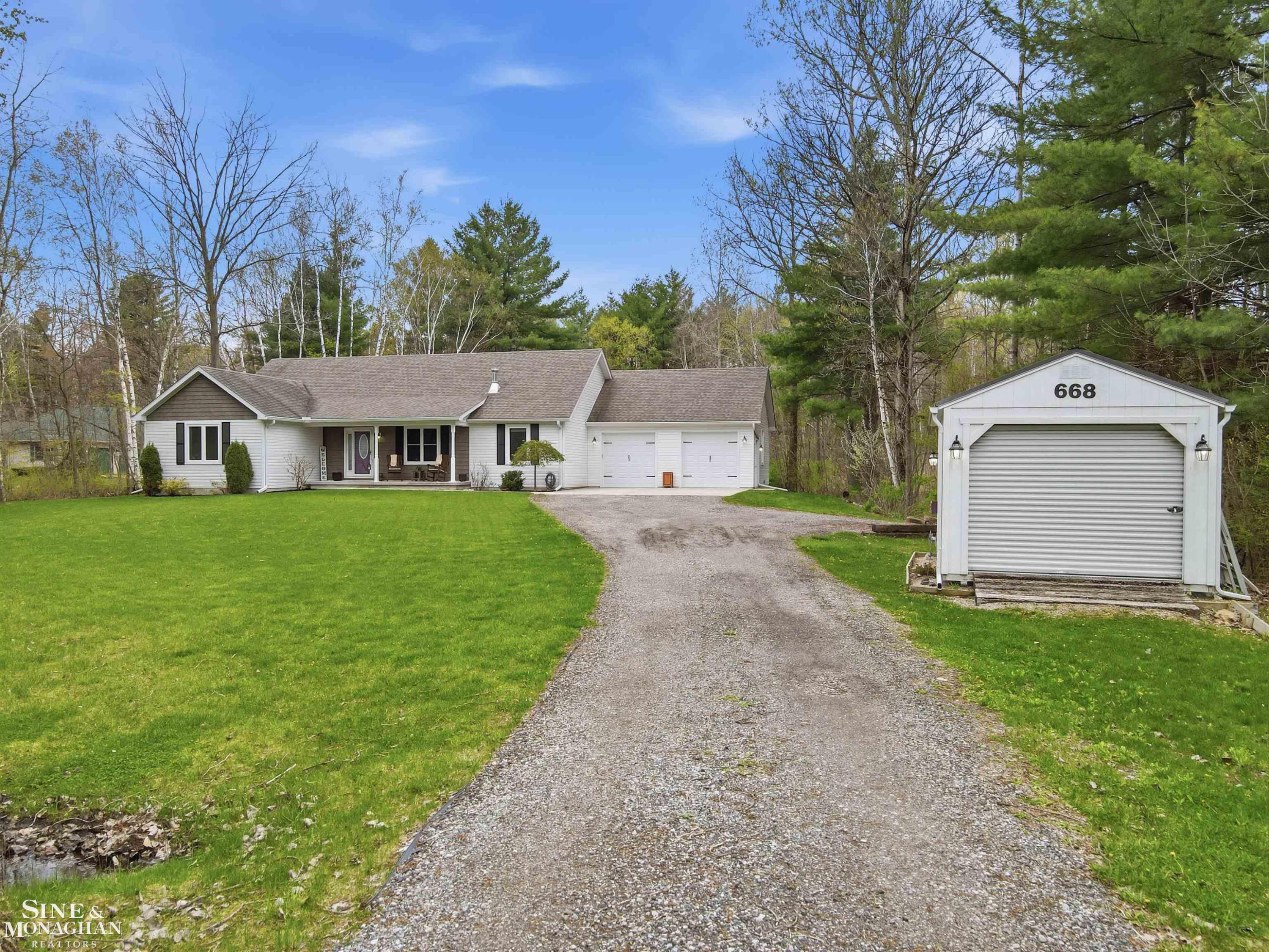 668 S Bartlett Road, MI 48079 — front exterior