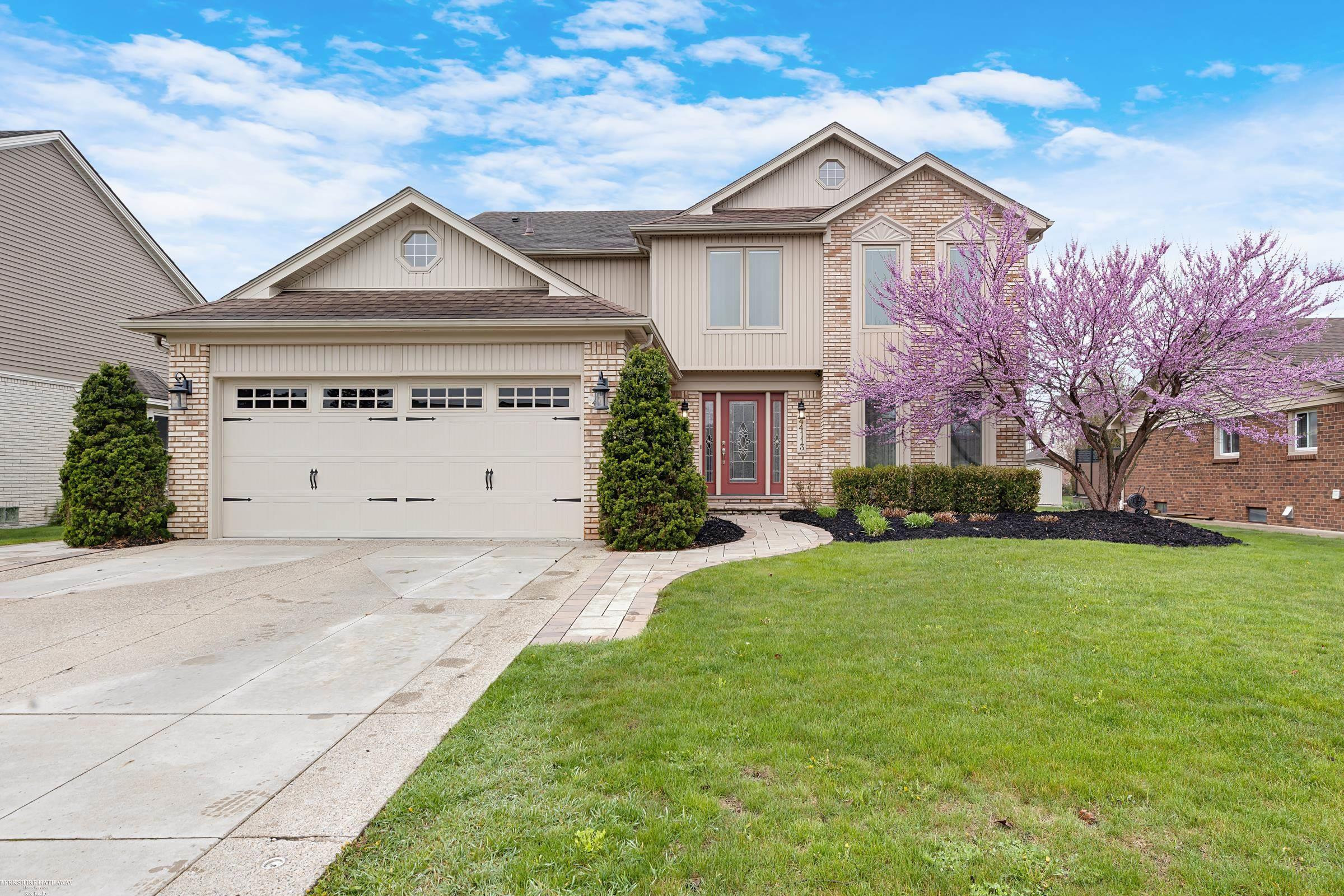 44113 Rivergate Street, Clinton Twp, MI 48038 — front exterior