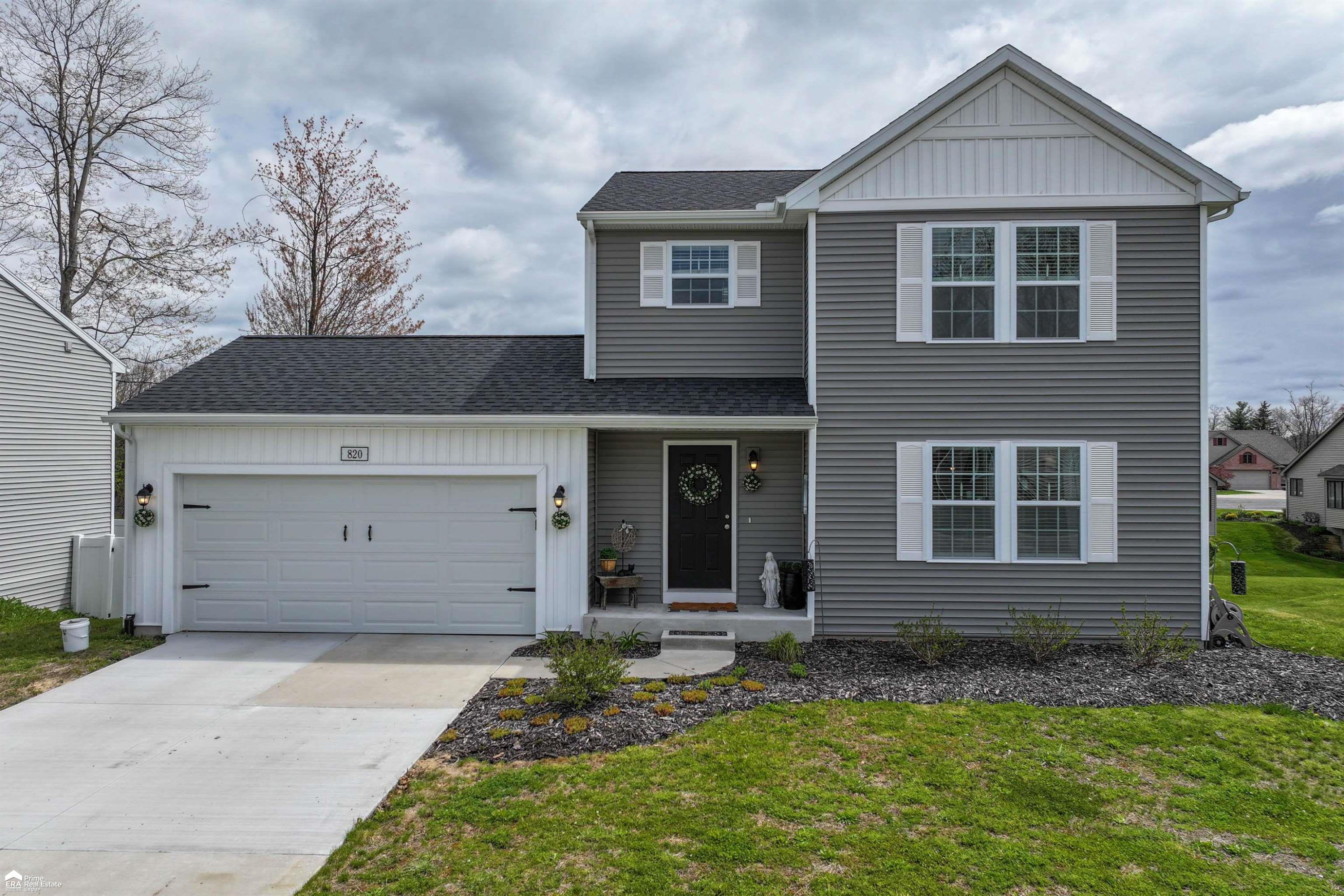820 Strauss Court, Greenville, MI 48838 — front exterior