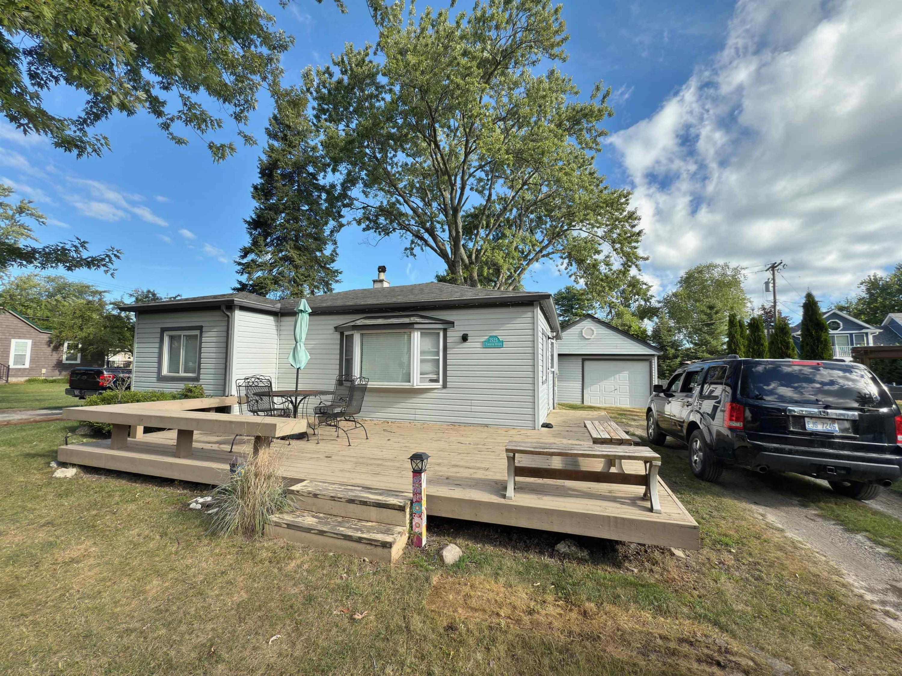 7525 Elmwood Road, Lexington, MI 48450 — front exterior