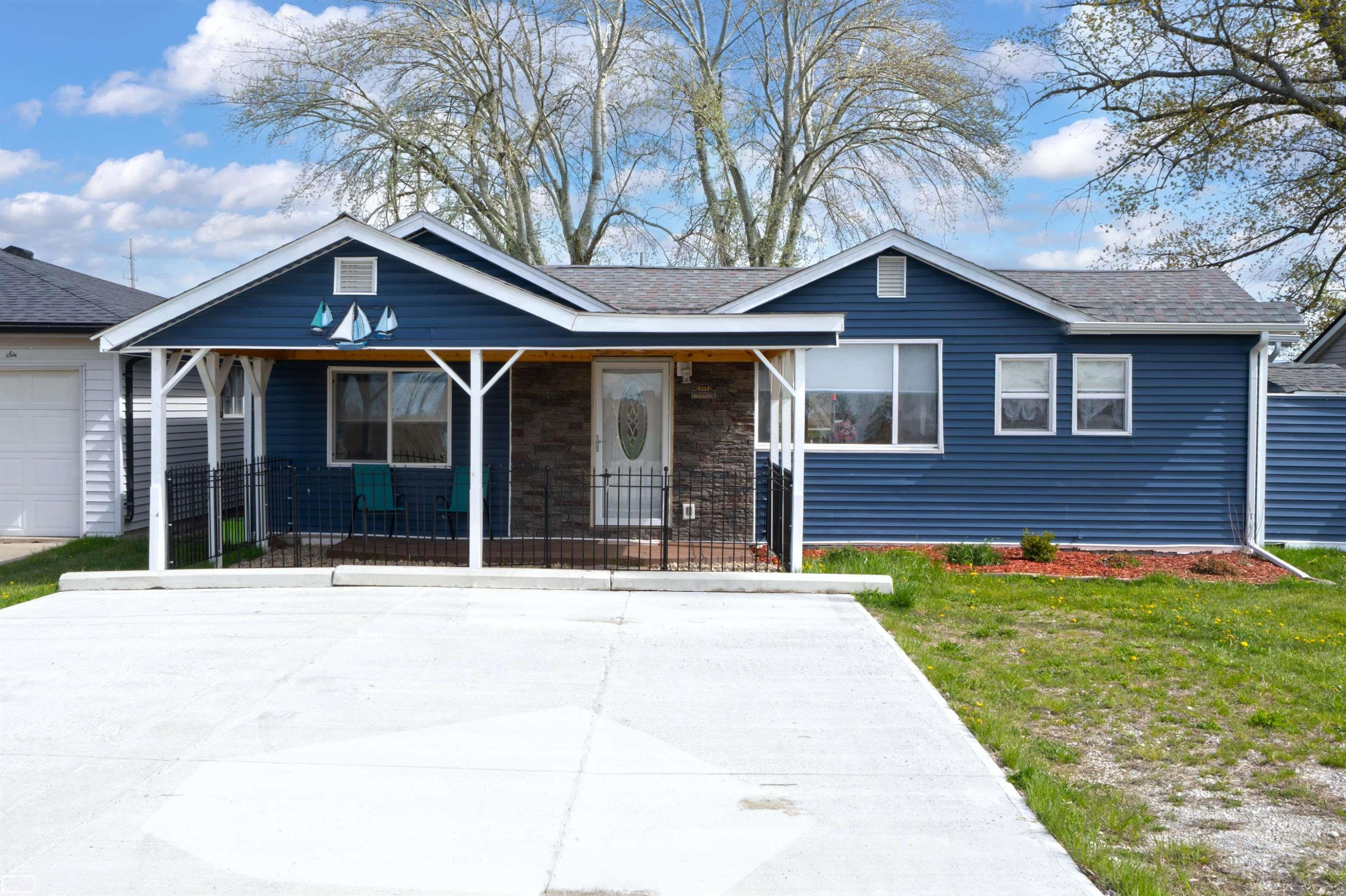 6334 Marina Drive, Algonac, MI 48001 — front exterior