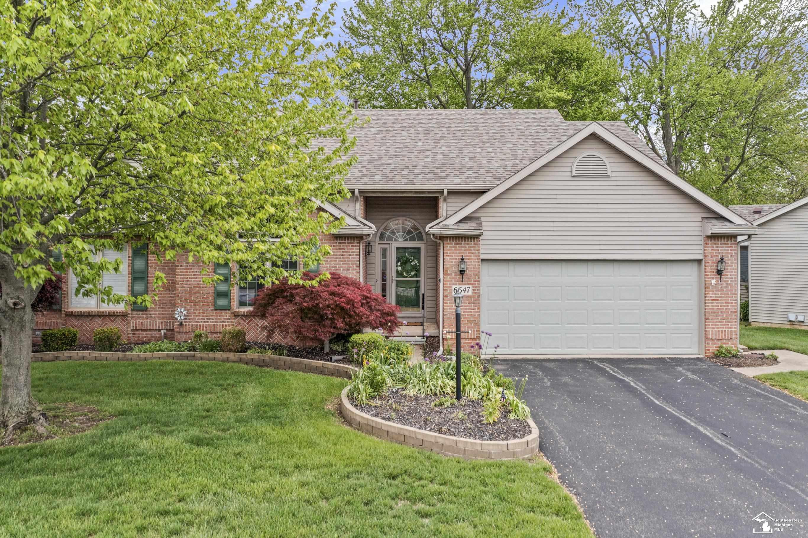 6647 Greenbriar Lane, Temperance, MI 48182 — front exterior