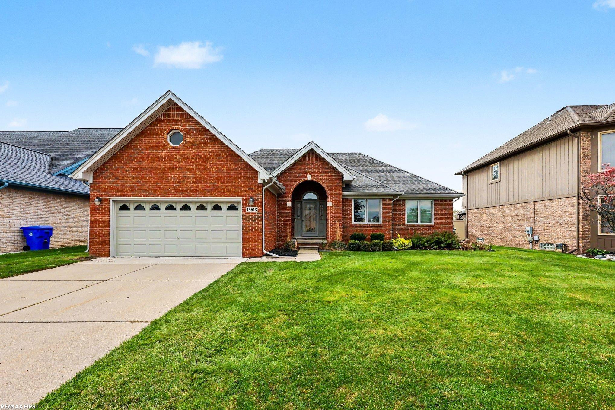 15916 French Creek Drive, Fraser, MI 48026 — front exterior