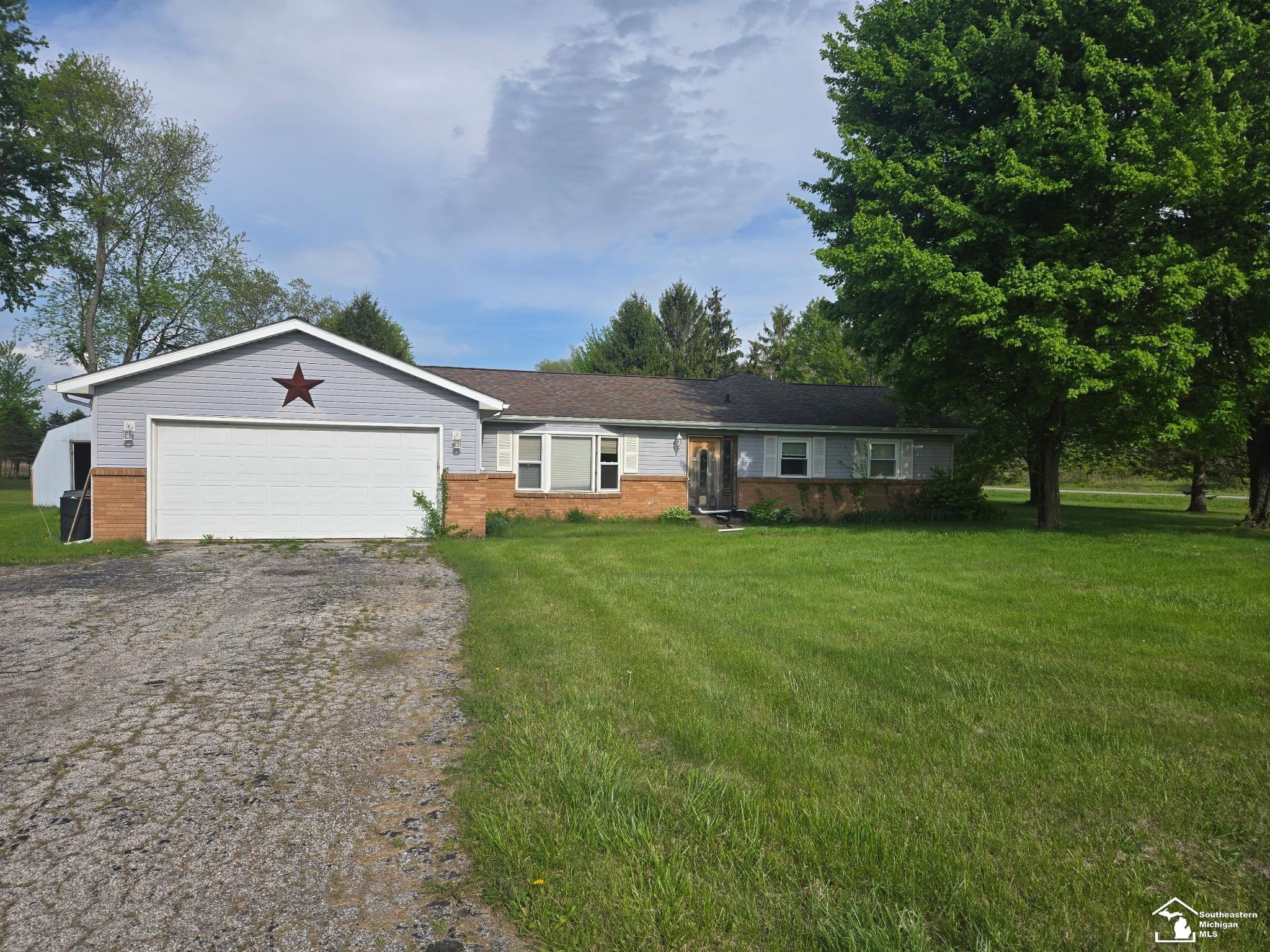 12220 Douglas Road, Ida, MI 48140 — front exterior