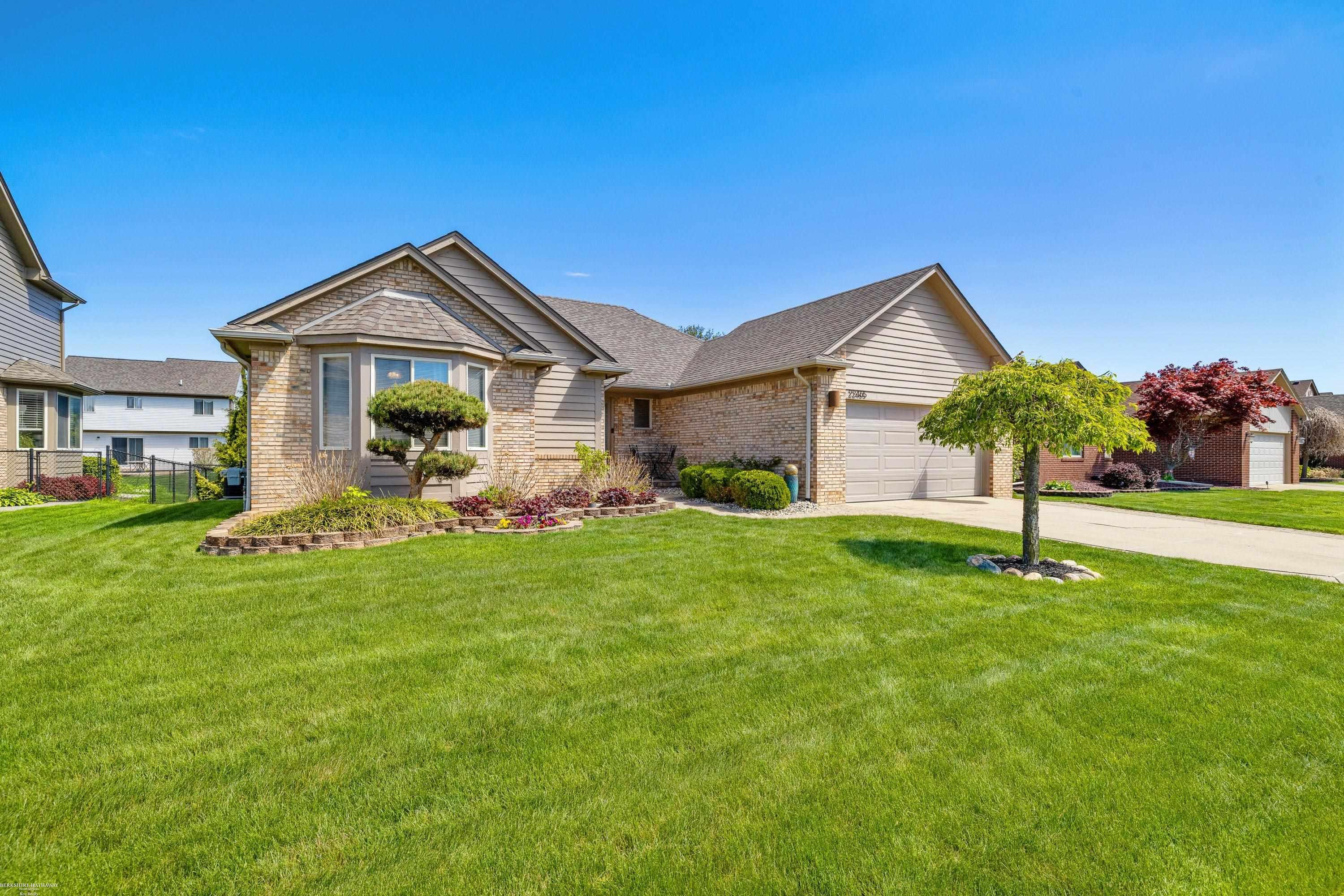 22465 Bluewater Drive, Macomb, MI 48044 — front exterior