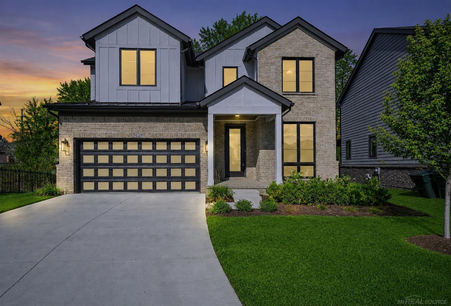 54729 Camden Court, Shelby Twp, MI 48316 — front exterior