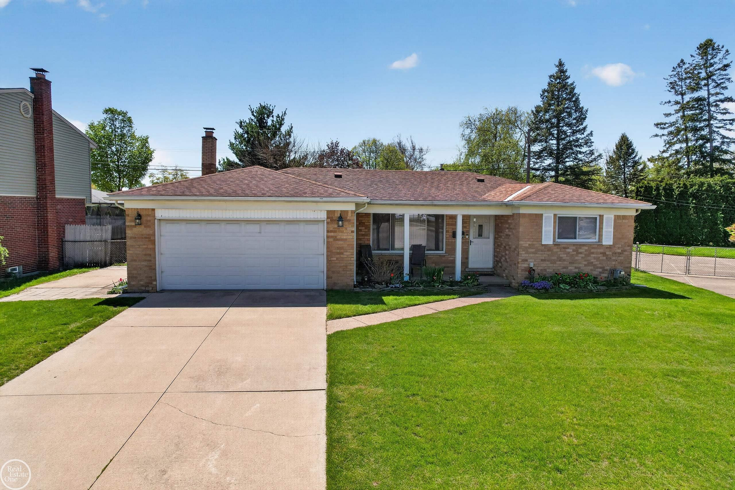 42159 Mac Rae Drive, Sterling Heights, MI 48313 — front exterior