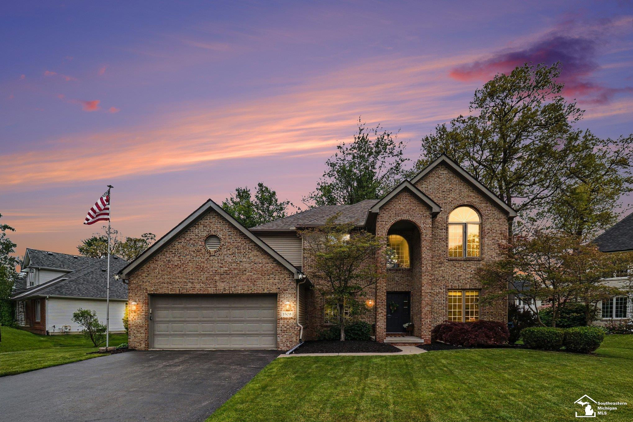 3508 Wimbledon Court, Lambertville, MI 48144 — front exterior