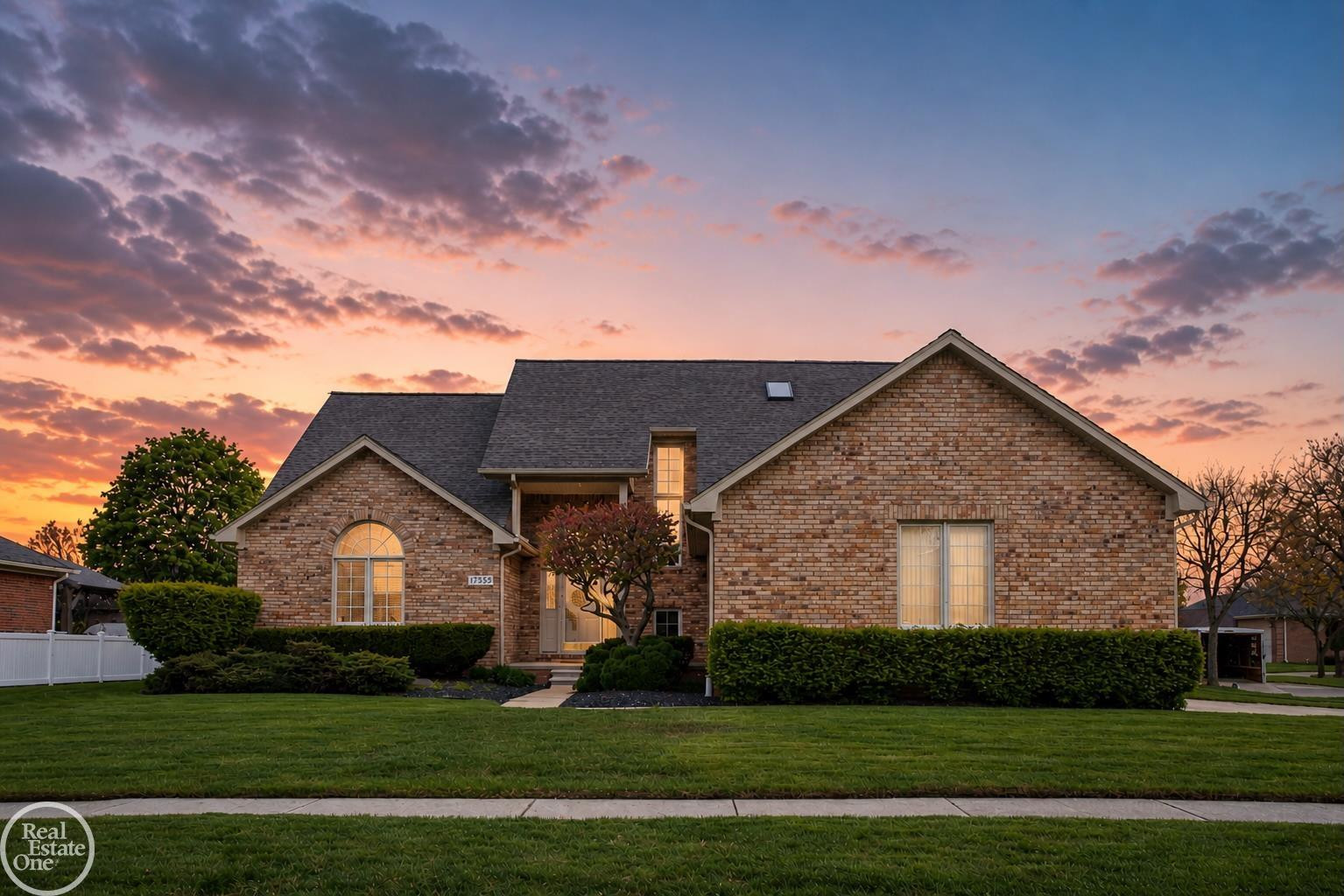 17385 Hillcrest Drive, Macomb, MI 48044 — front exterior