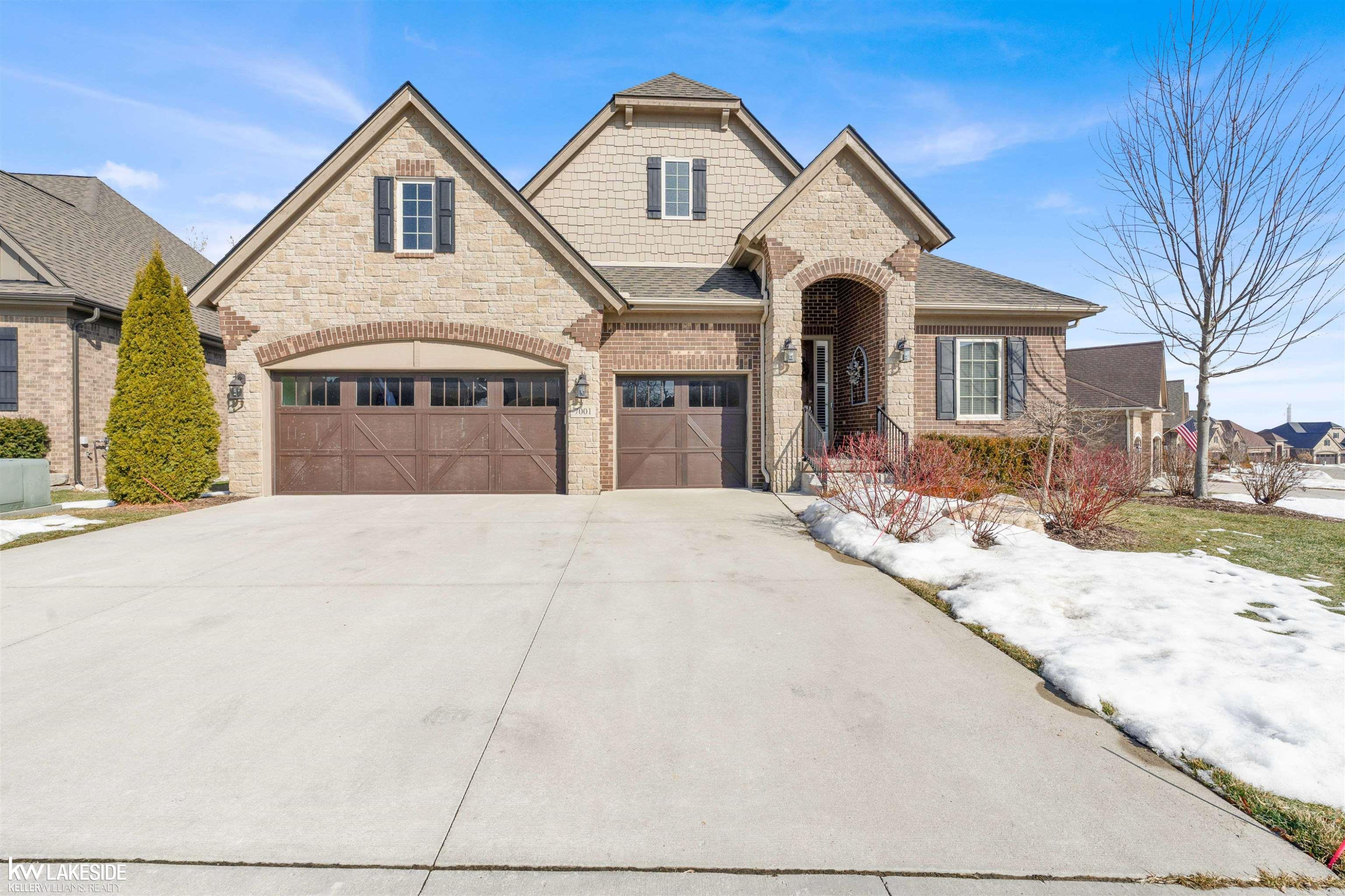 7001 Venturi Drive, Washington, MI — front exterior