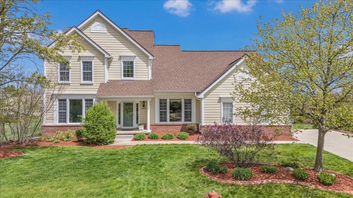 4247 Bold Meadows Street, Rochester, MI 48306 — front exterior