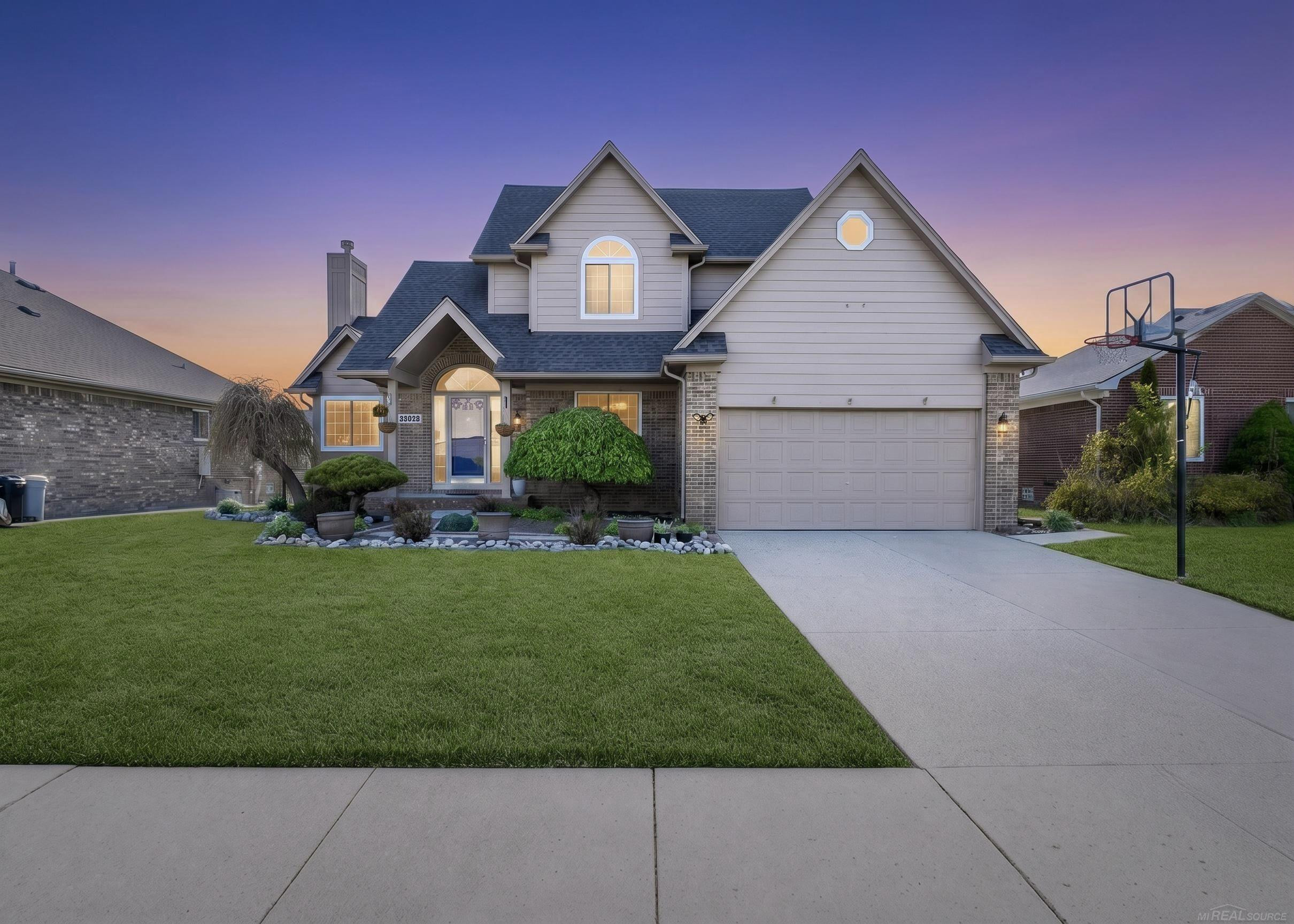49132 Stratford Drive, Chesterfield, MI 48047 — front exterior