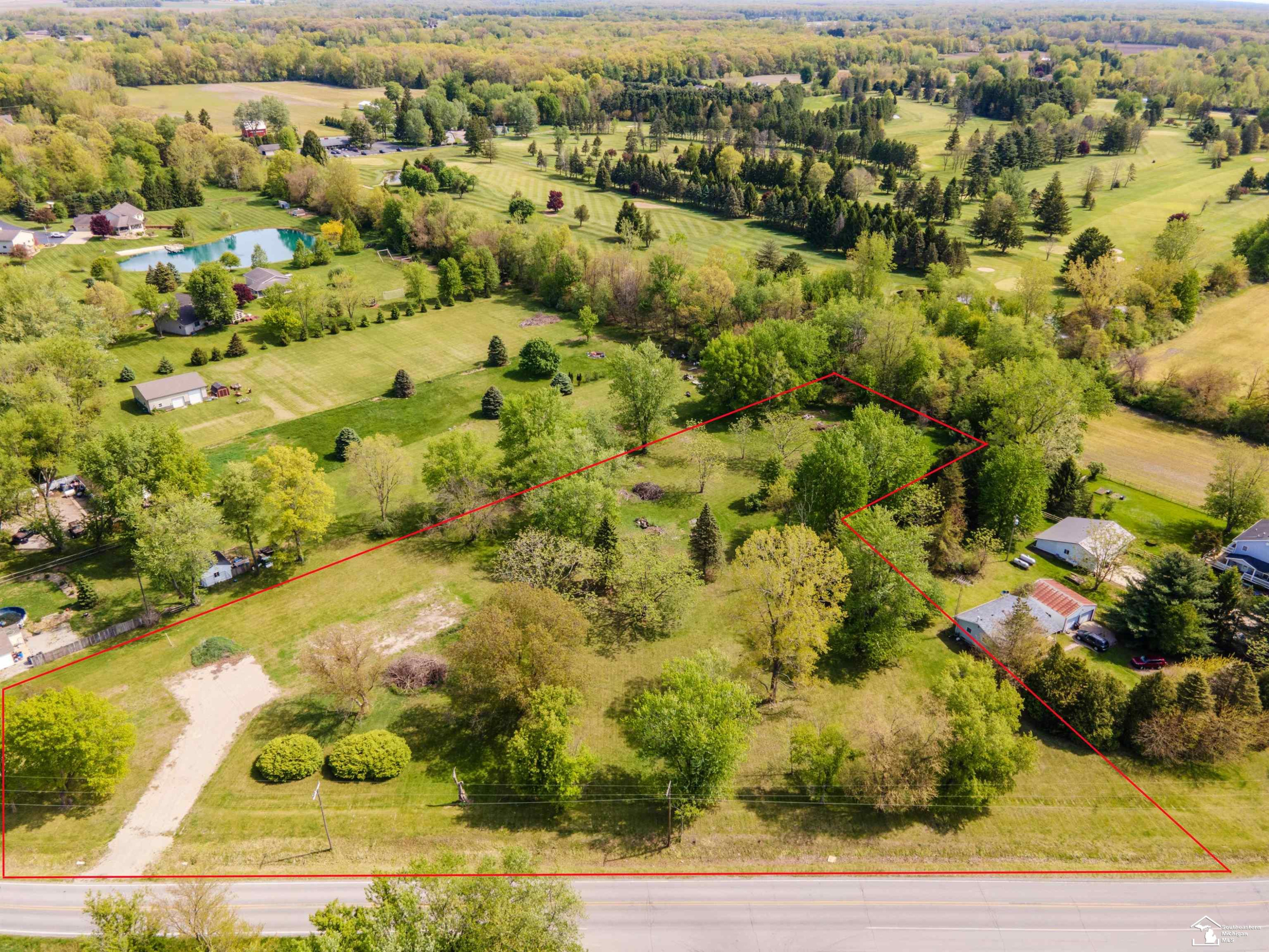 4175 Teal Road, MI 49270 — front exterior