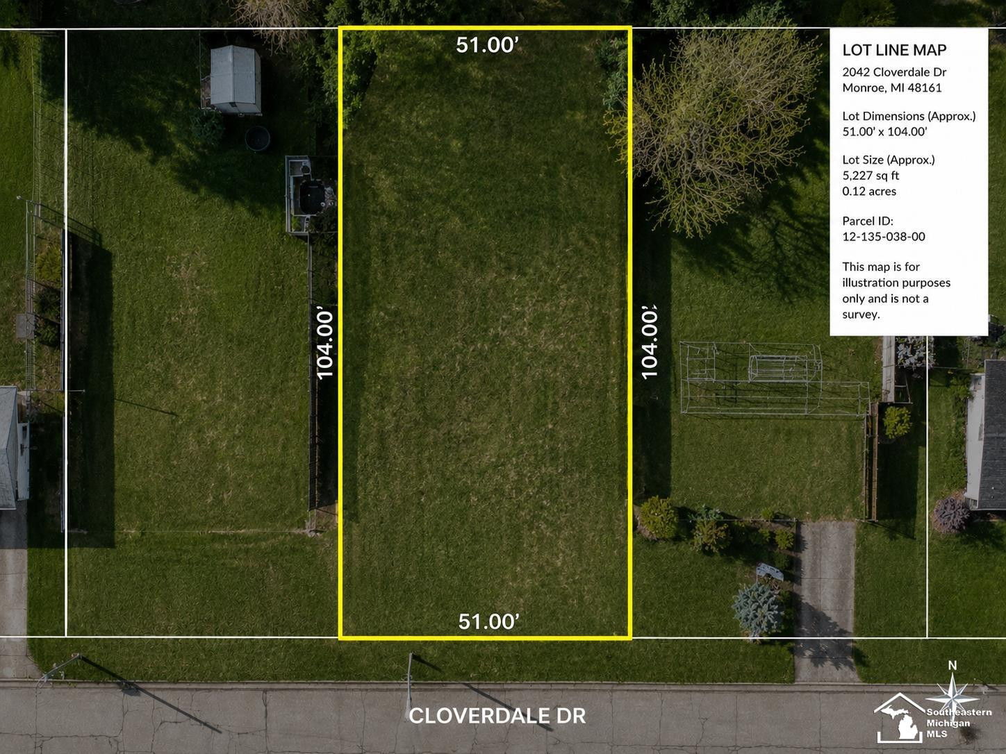 2042 Cloverdale Drive, Monroe, MI 48161 — Photo 3