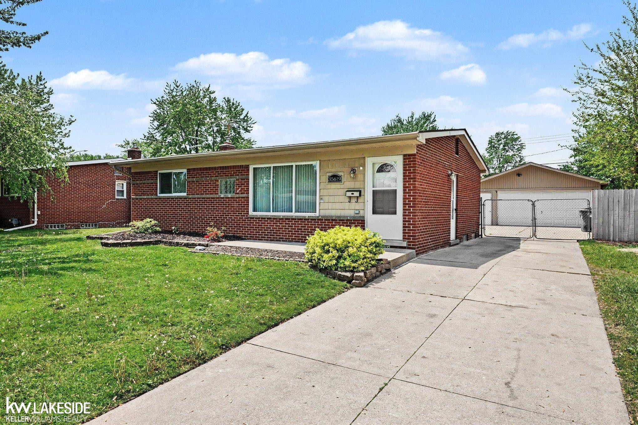 35619 Seville Street, Clinton Twp, MI 48035 — front exterior