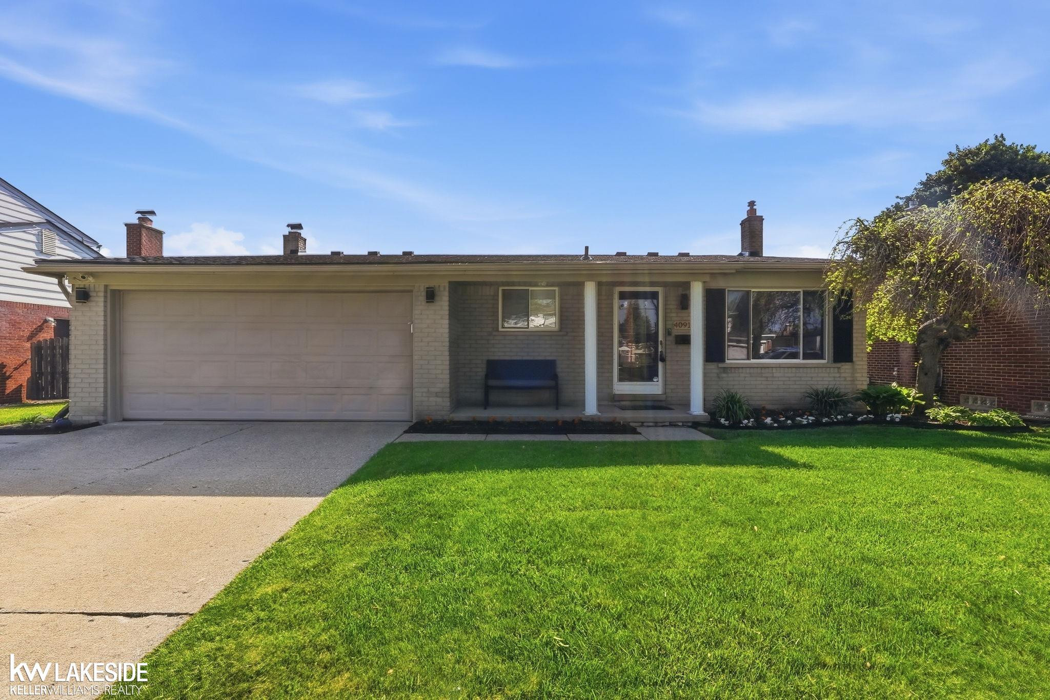 40916 Pickett Ridge Road, Sterling Heights, MI 48313 — front exterior