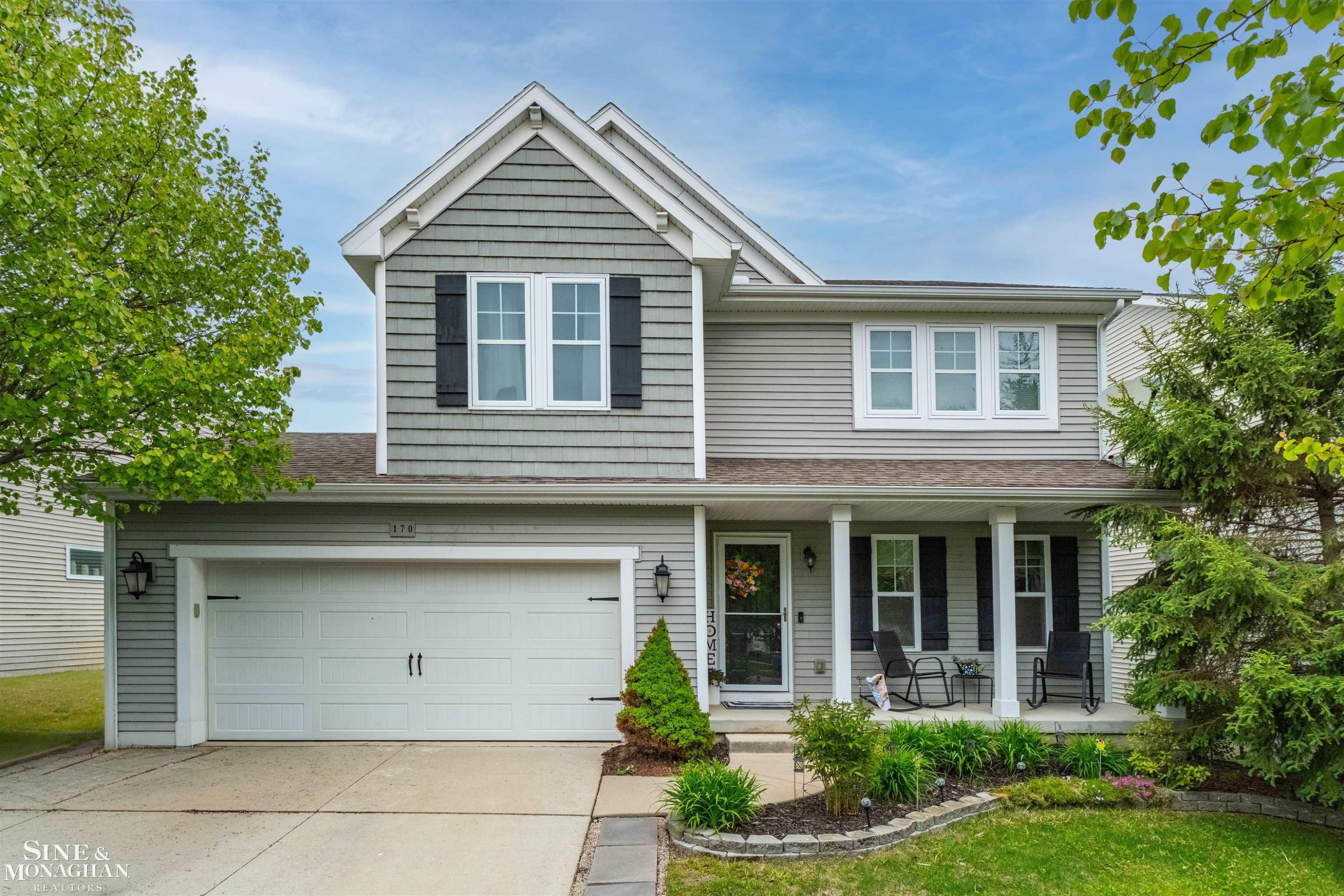170 Merrimack Drive, Howell, MI 48843 — front exterior