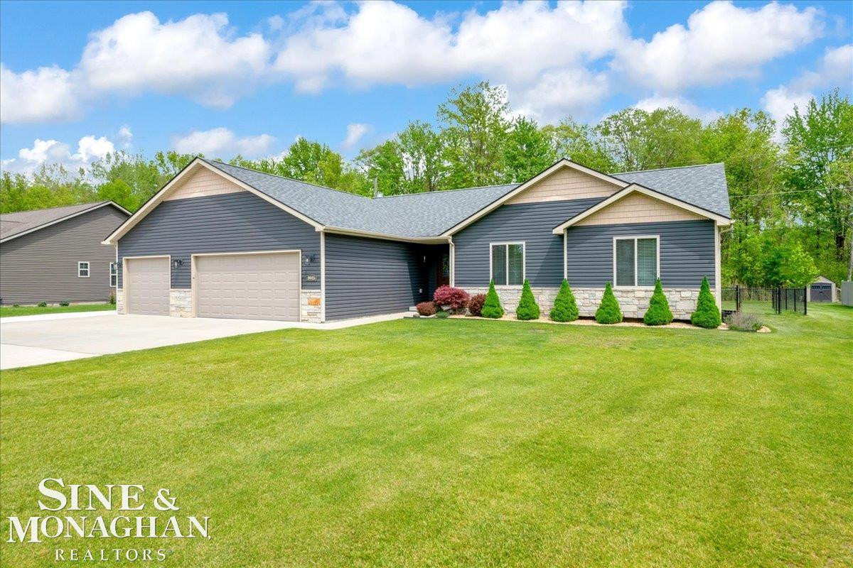 9445 Folkert Road, MI 48001 — front exterior