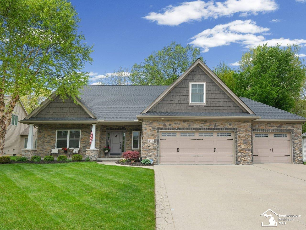 6606 Summerlyn Boulevard, Lambertville, MI 48144 — front exterior