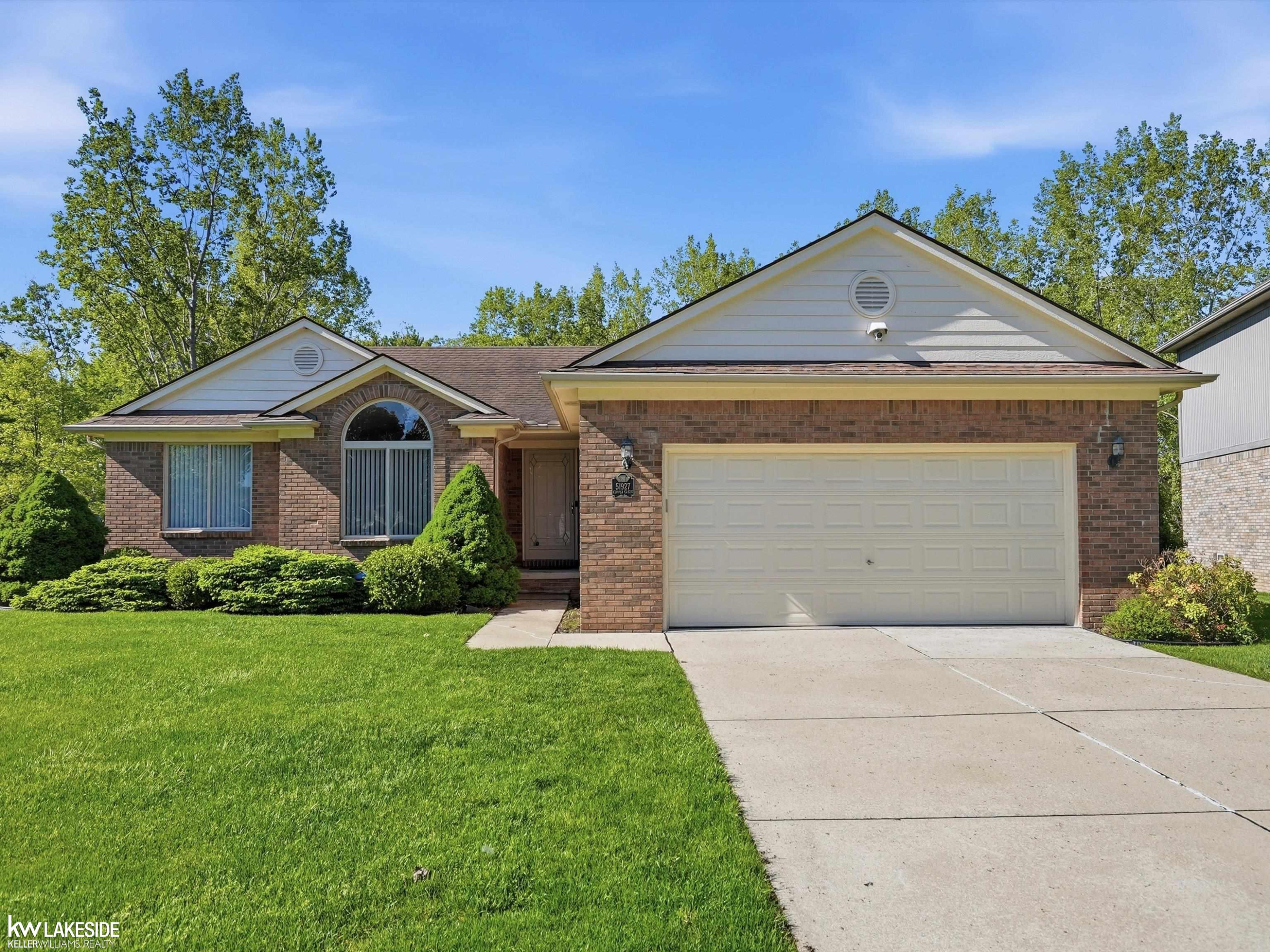 51927 Copper Creek Court, Chesterfield, MI 48047 — front exterior