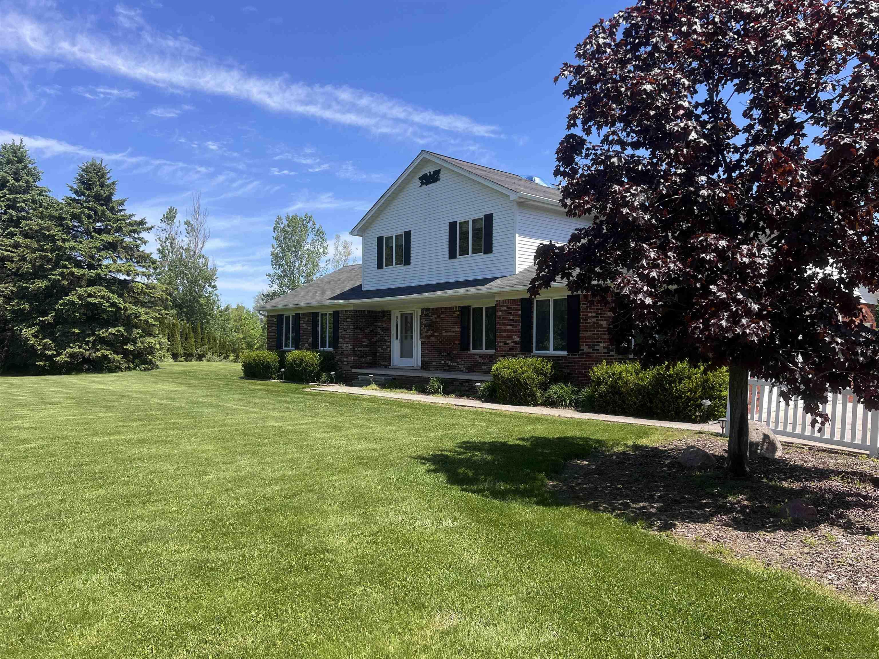 3747 Westrick Road, MI — front exterior