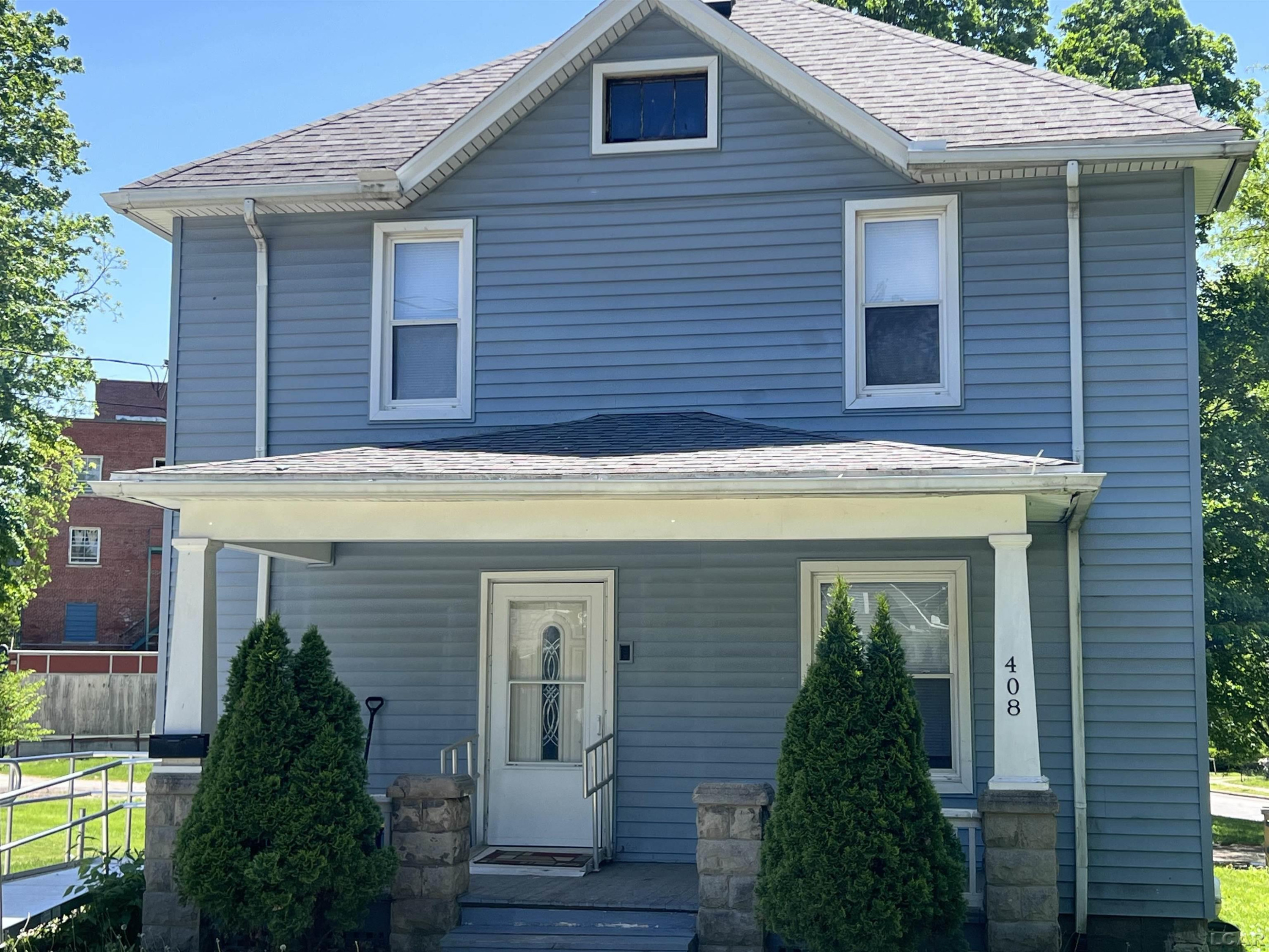 408 Toledo Street, Adrian, MI 49221 — front exterior
