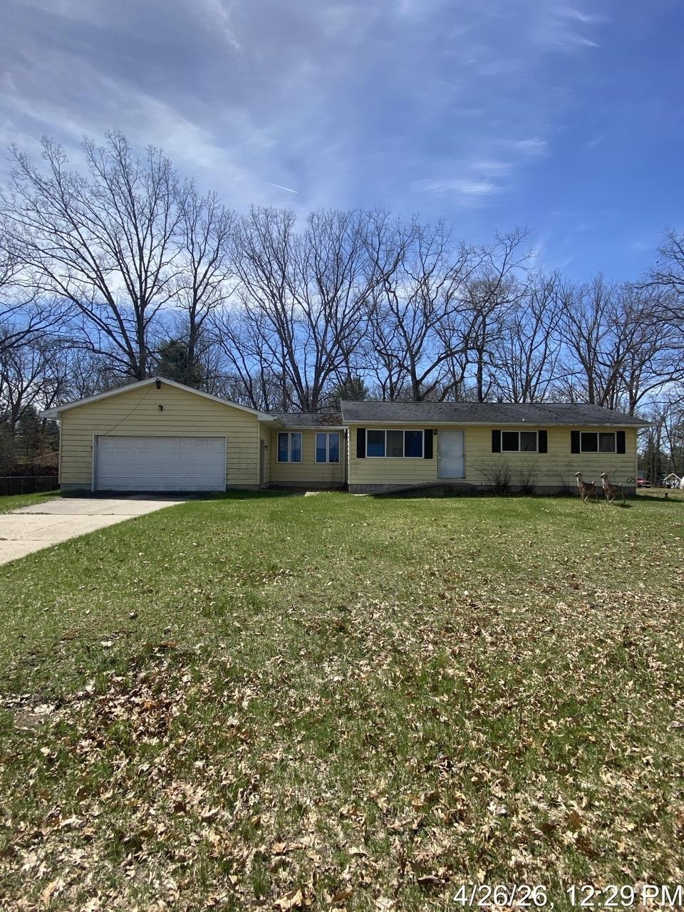 6300 Marshall Drive, Gladwin, MI 48624 — front exterior