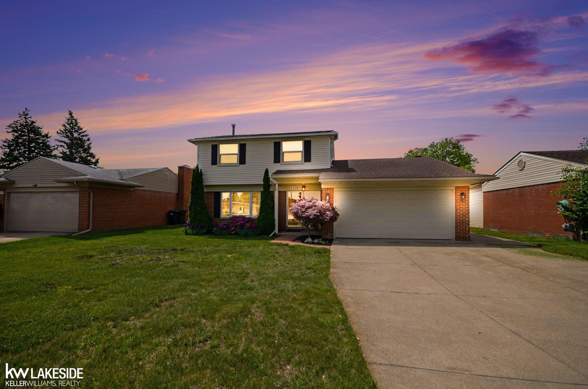 8208 San Marco Boulevard, Sterling Heights, MI 48313 — front exterior