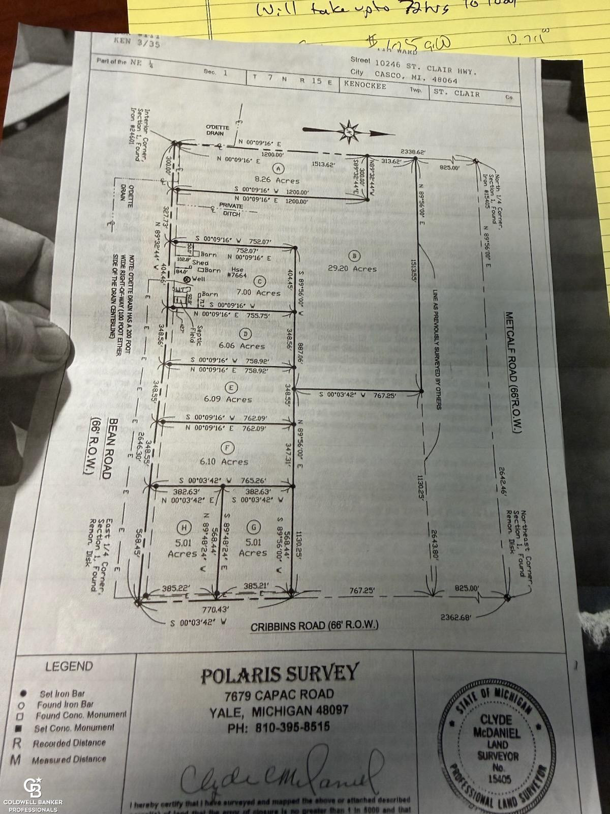 00 Bean VL Lot E Road, Avoca, MI 48006 — Photo 3