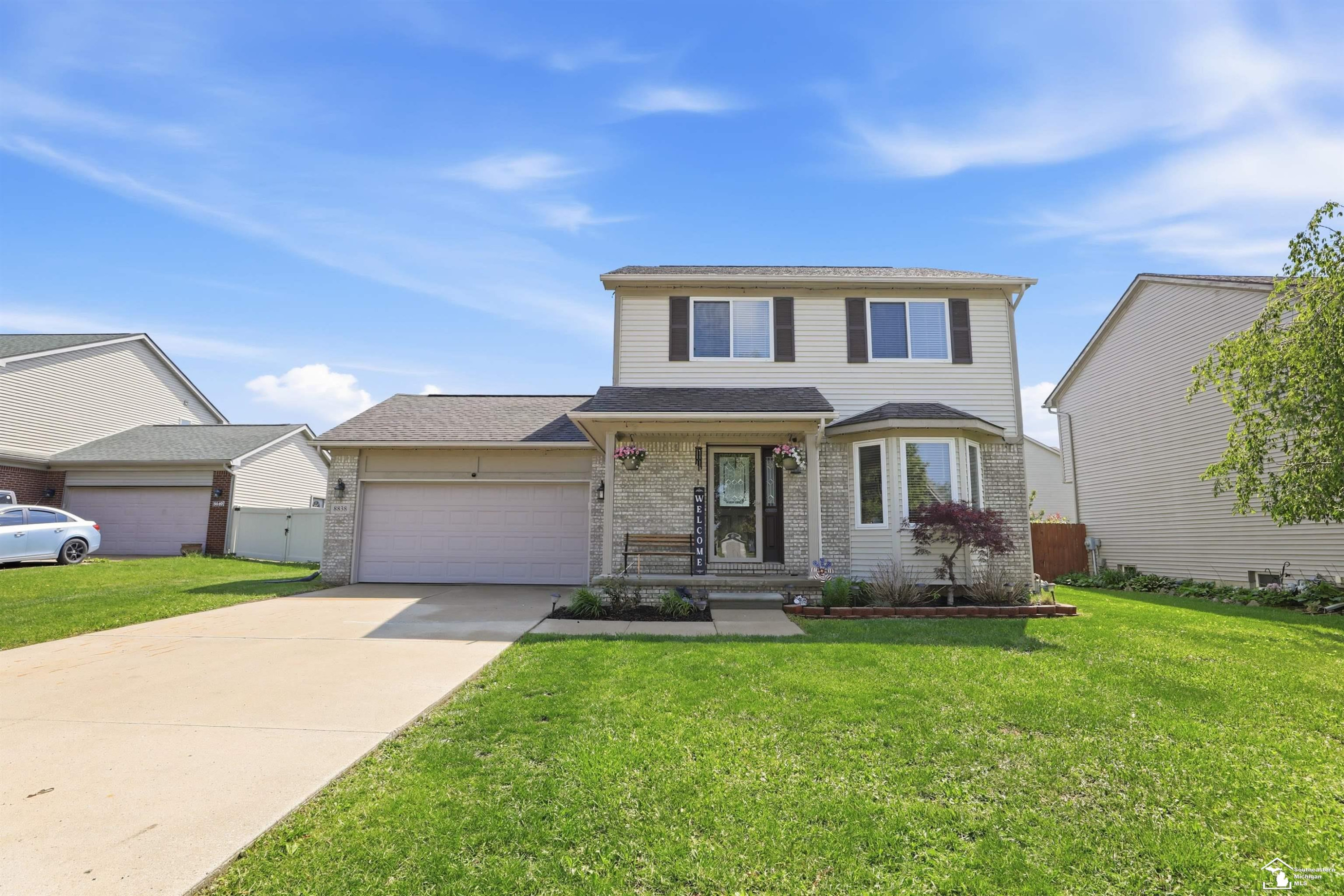 8838 Railwood Drive, Newport, MI 48166 — front exterior
