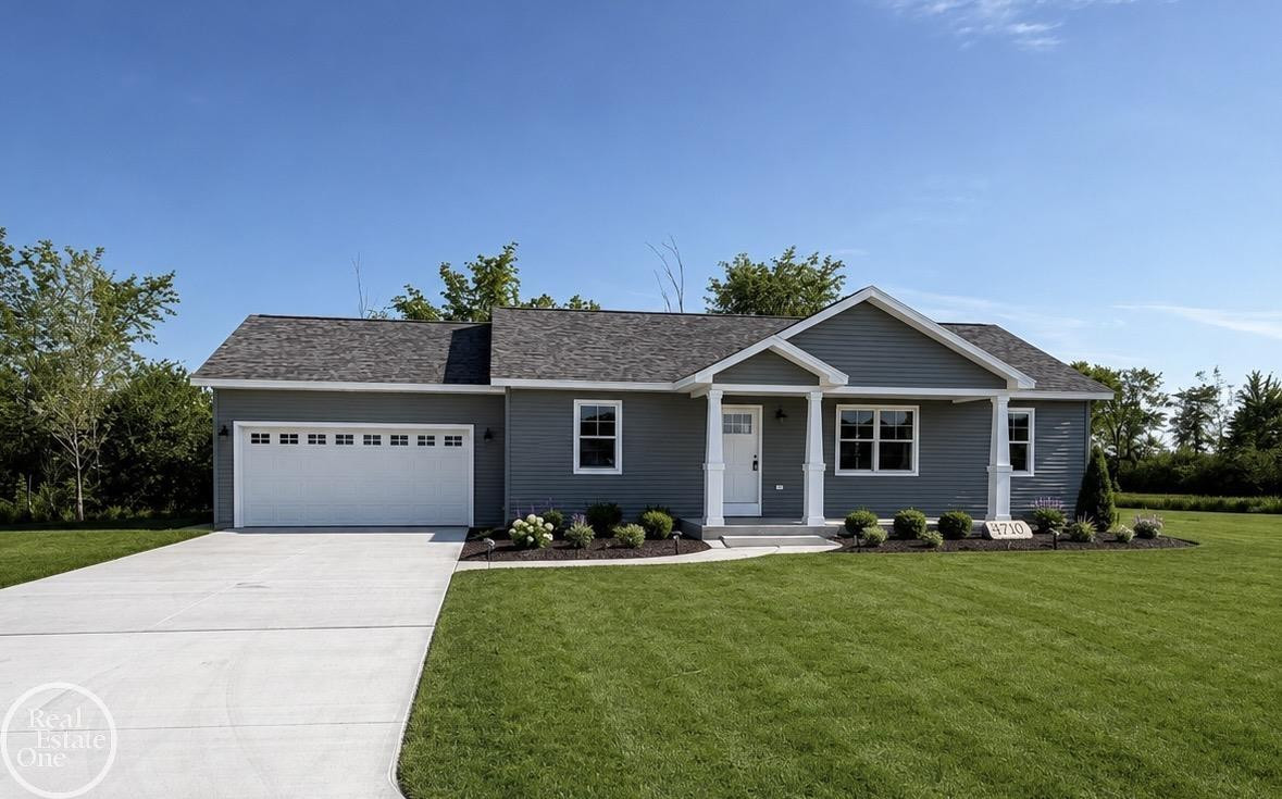 4710 9th Street, MI — front exterior