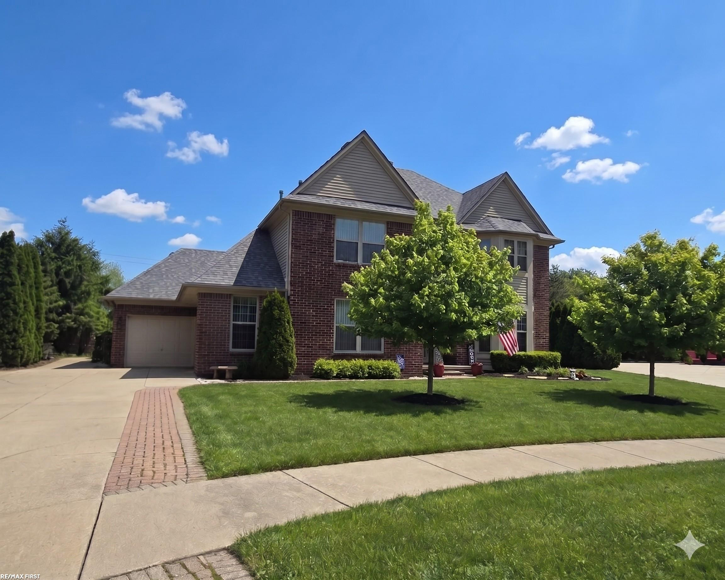 59746 Beechwood Drive, Washington, MI — front exterior