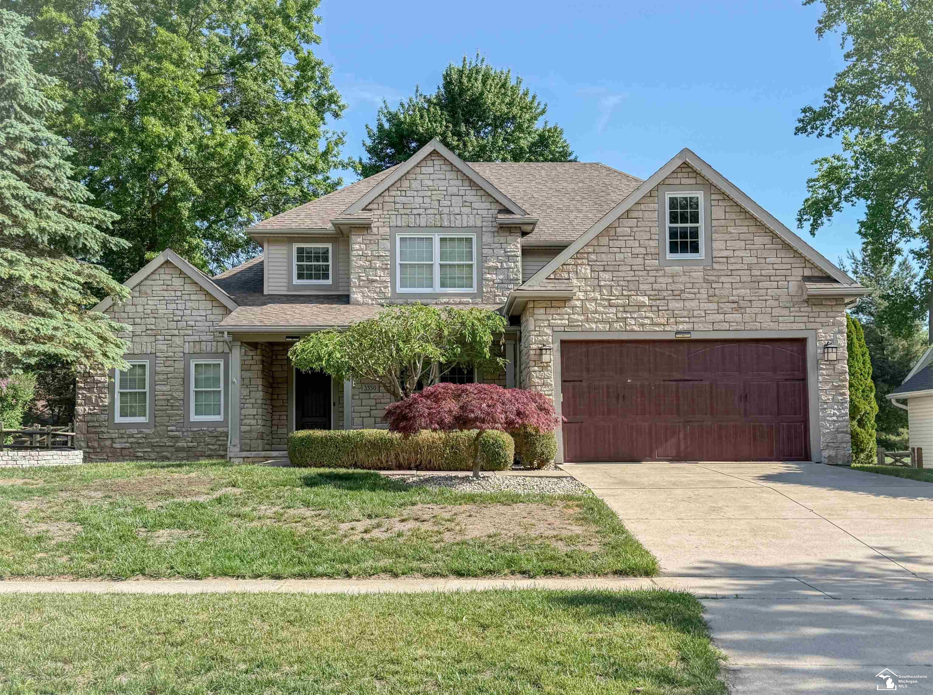 3350 Quail Hollow Drive, Temperance, MI 48144 — front exterior