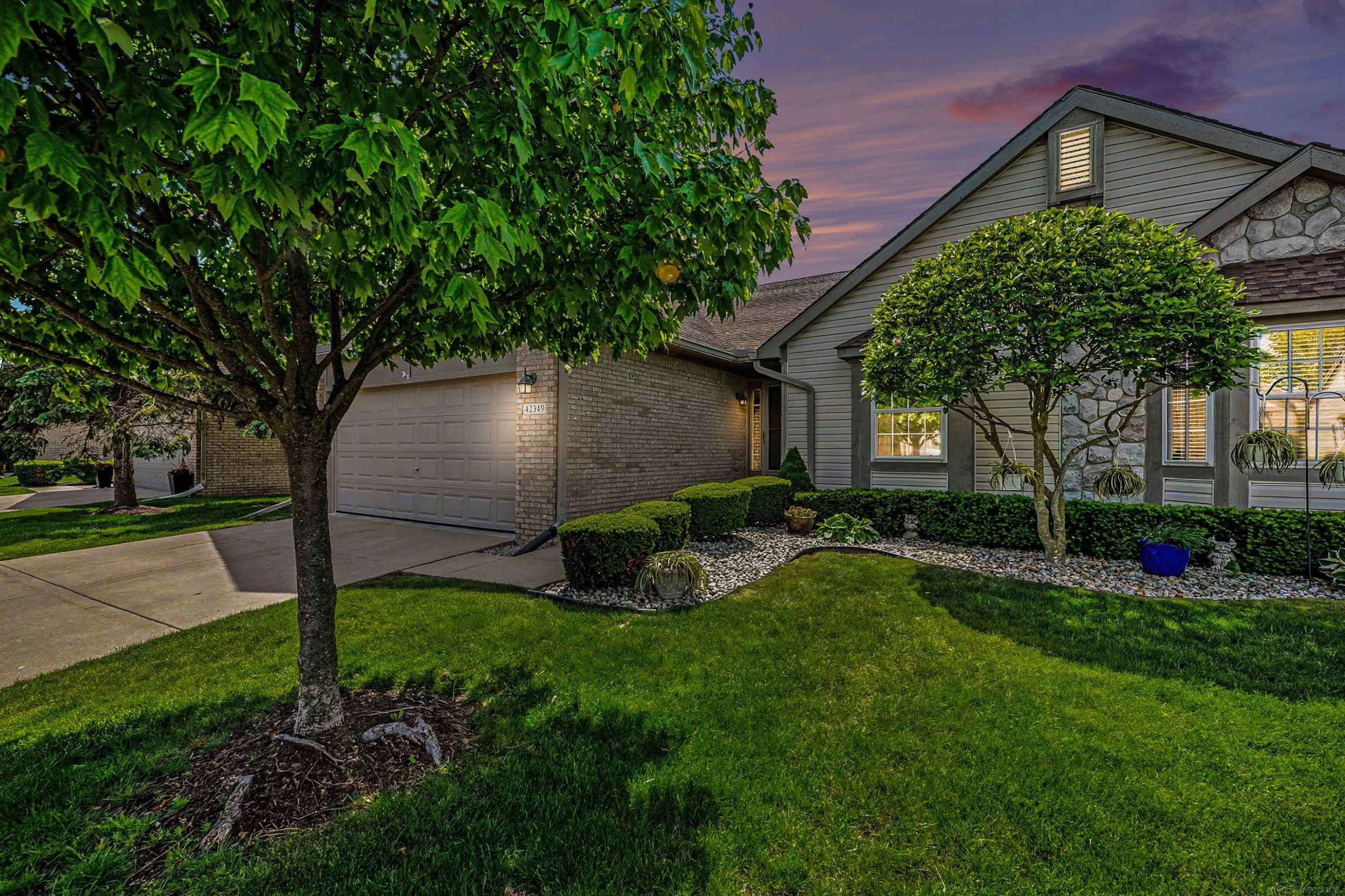 42349 Bayberry Street, Clinton Twp, MI 48038 — front exterior
