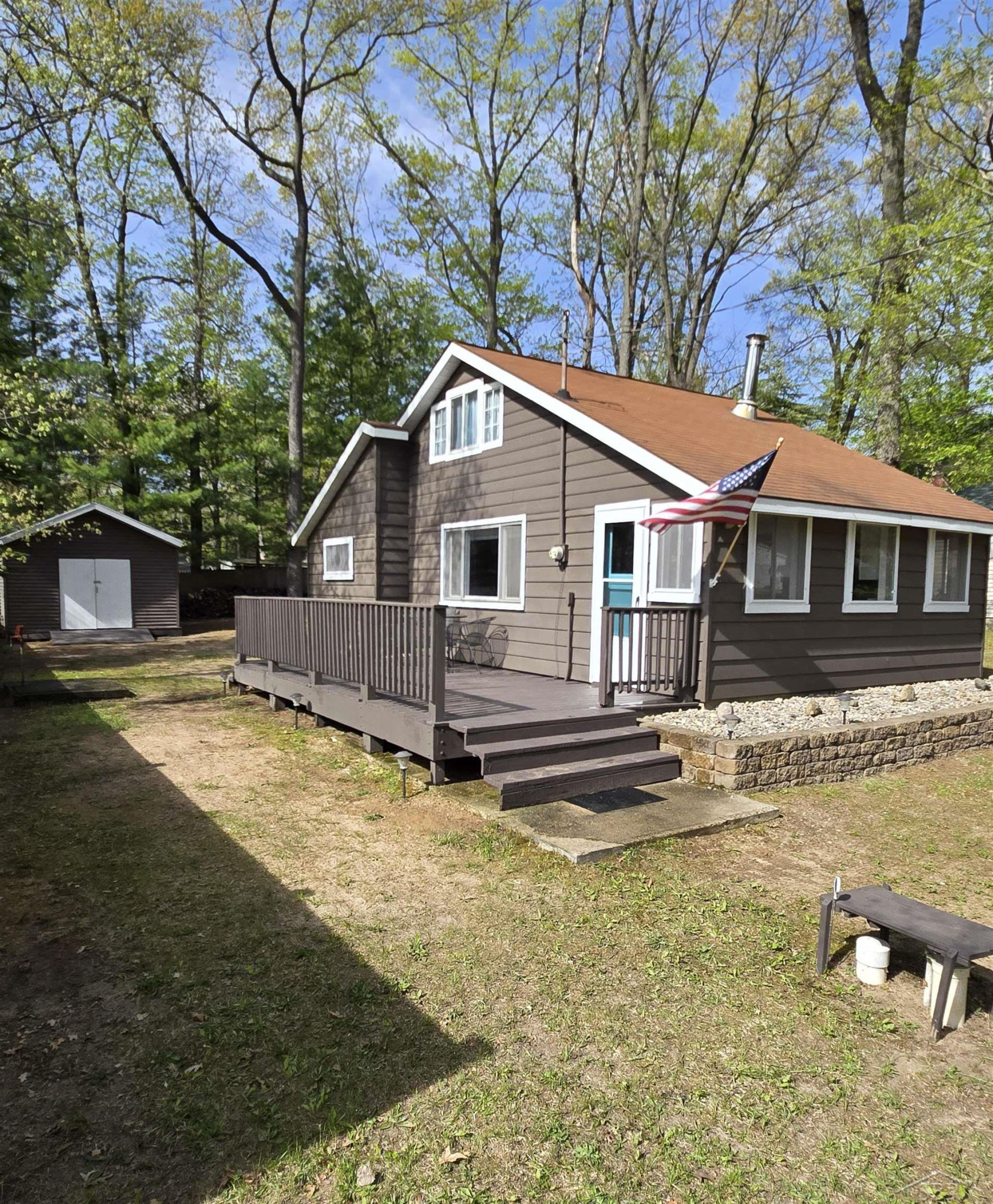 5419 Custer Drive, Harrison, MI 48625 — front exterior
