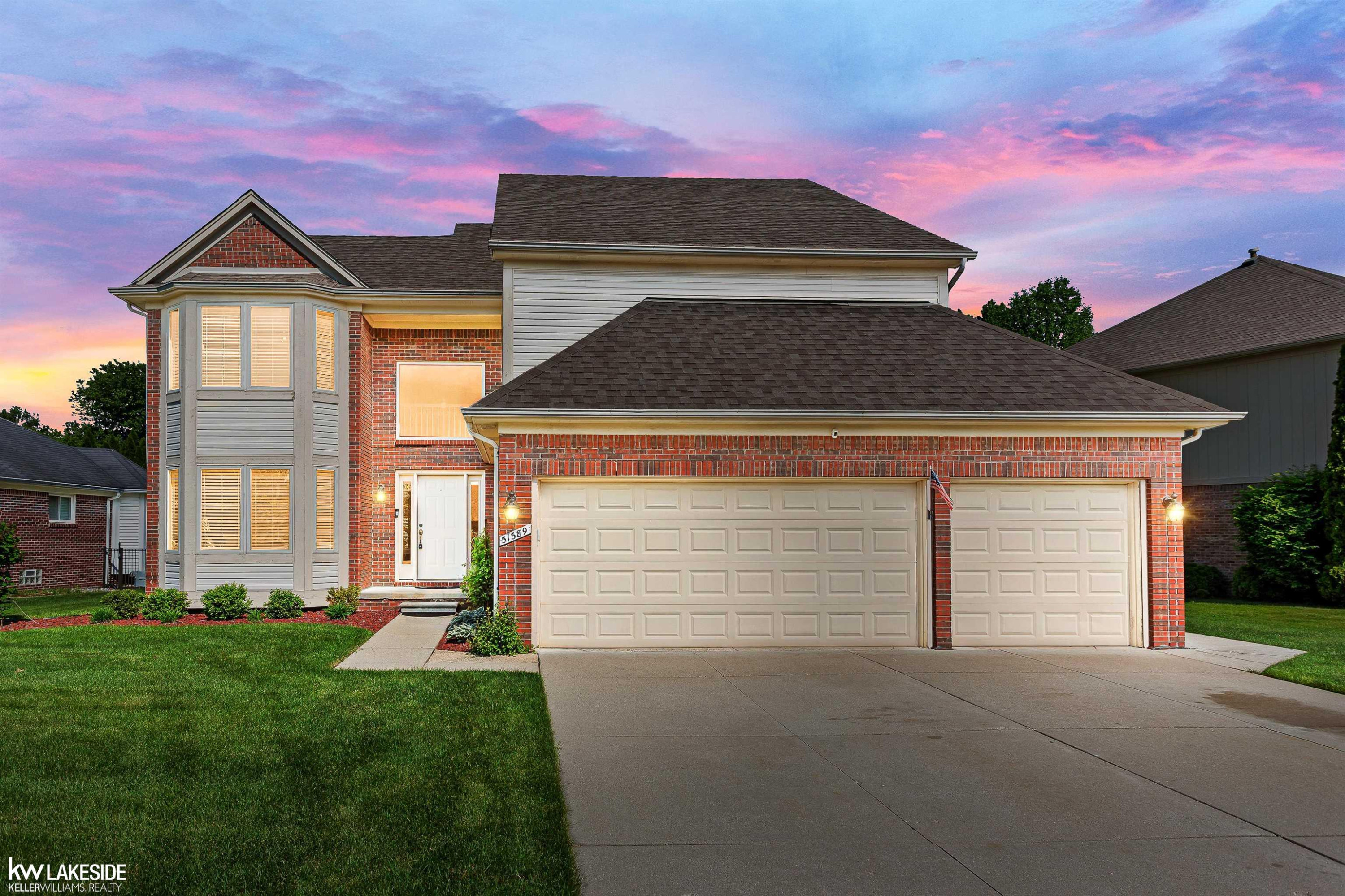 51389 Midland Circle, Macomb, MI 48042 — front exterior