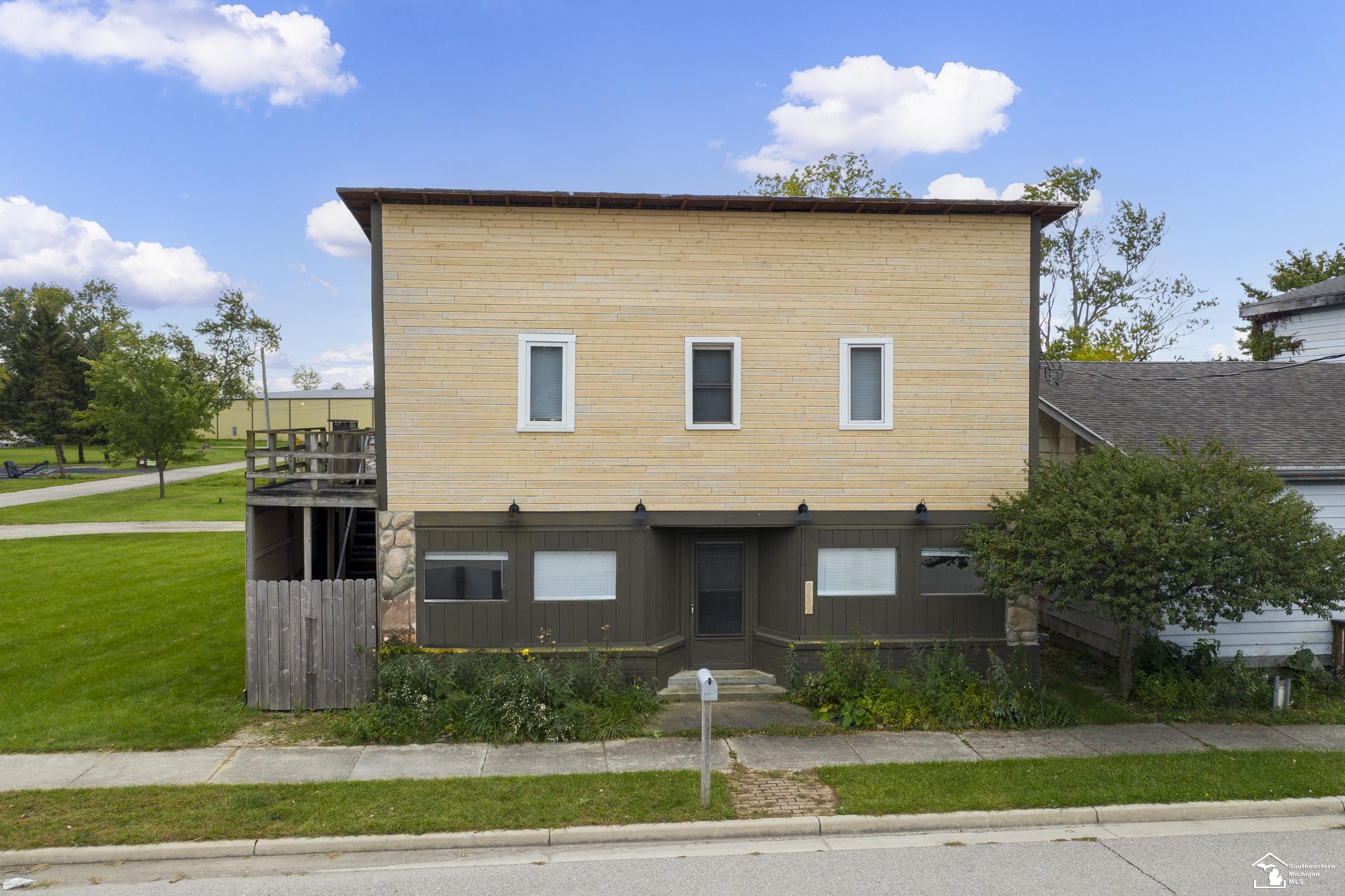 8449 Brown Street, MI 49267 — front exterior