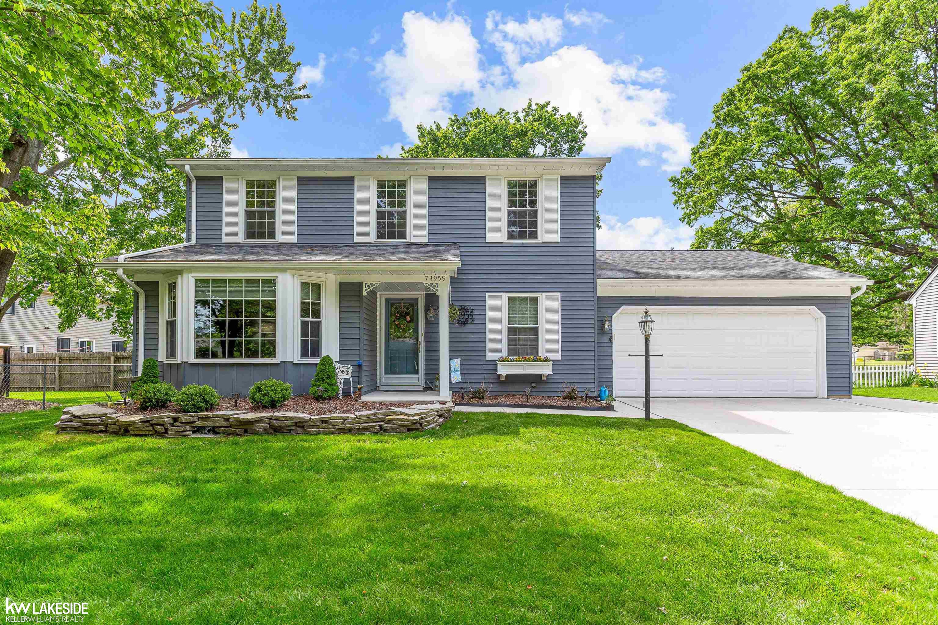 73959 Franklin Lane, MI — front exterior