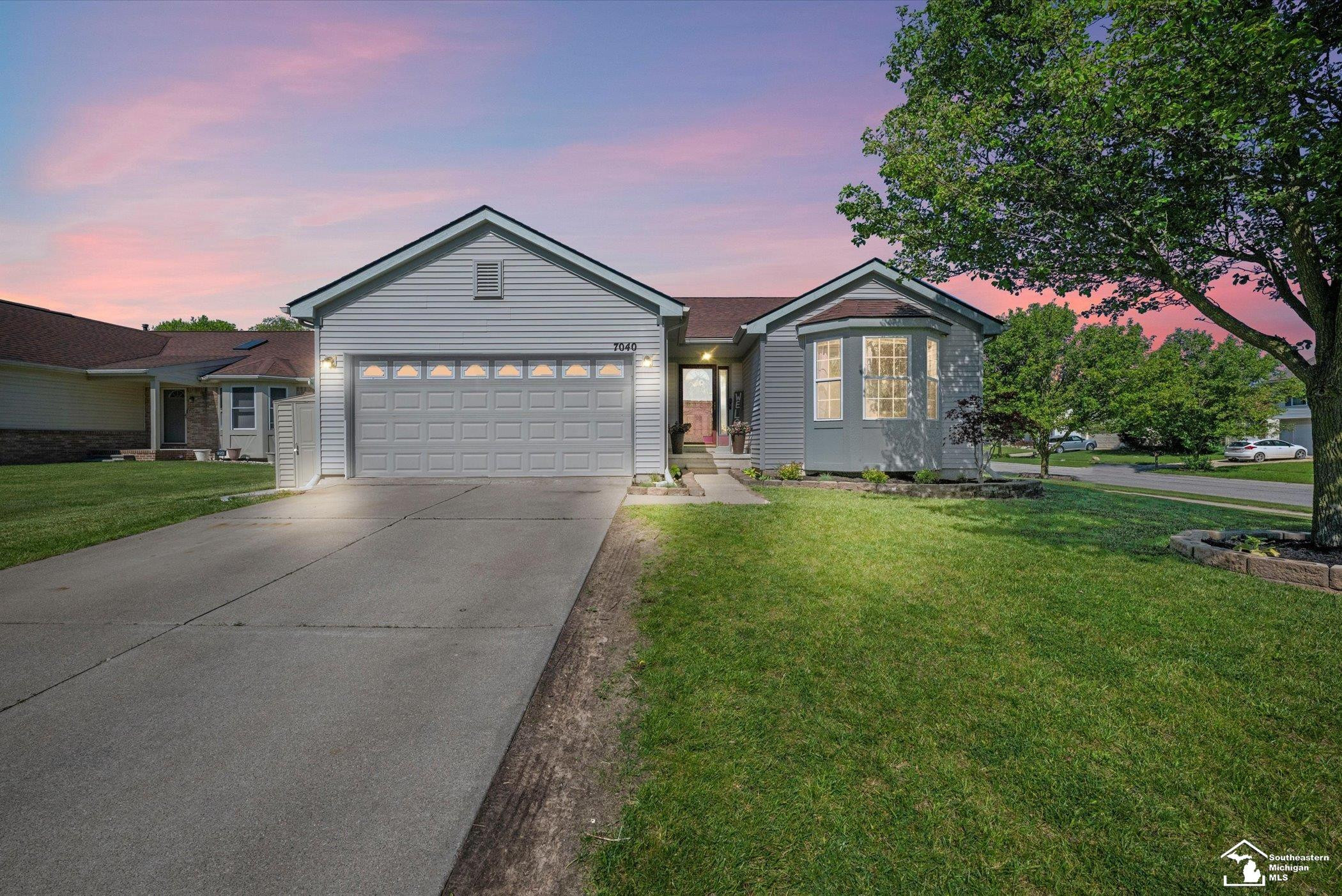 7040 Poplar Drive, Ypsilanti, MI 48197 — front exterior