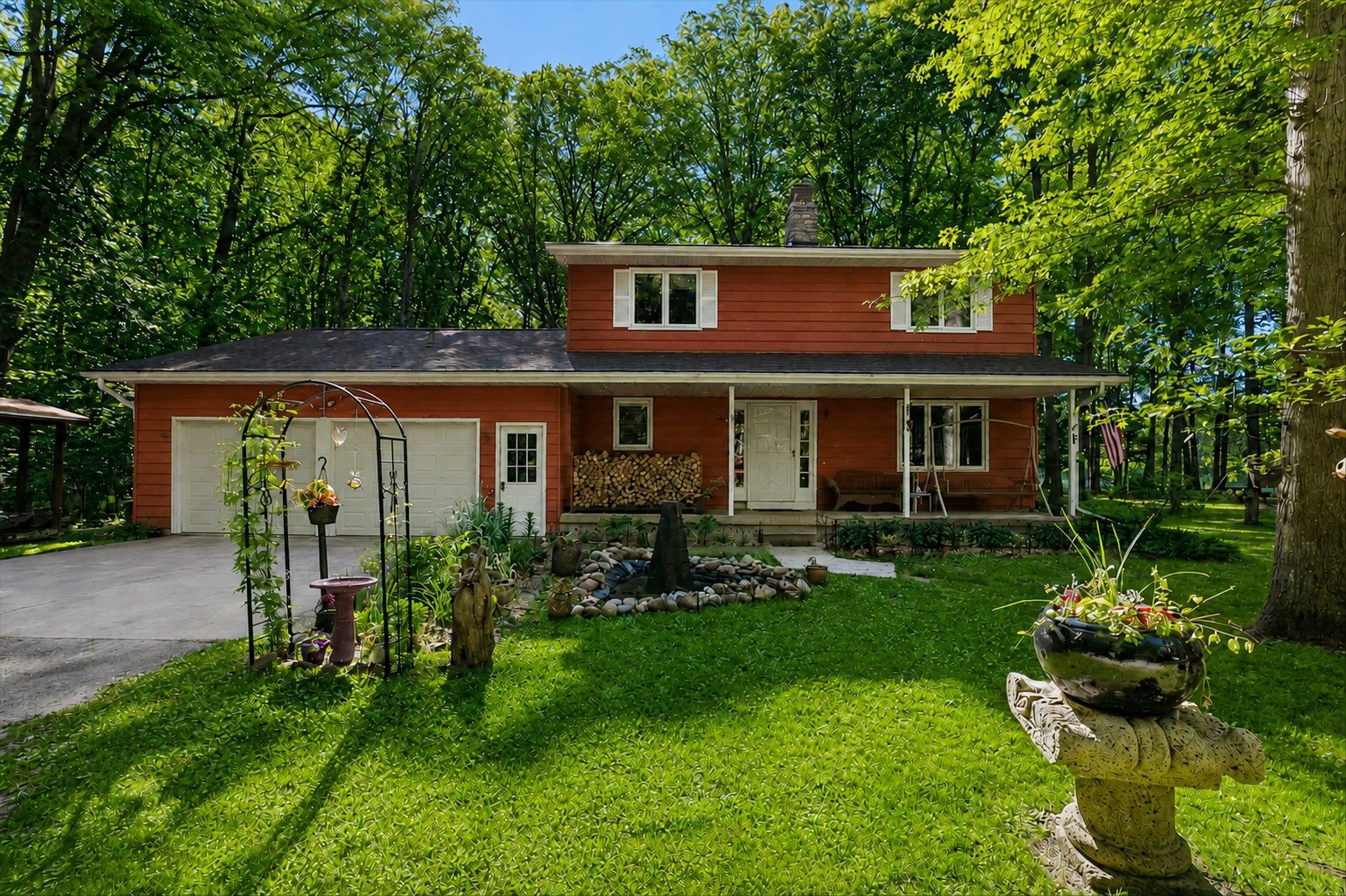 12385 Baumgartner Road, Saint Charles, MI 48655 — front exterior