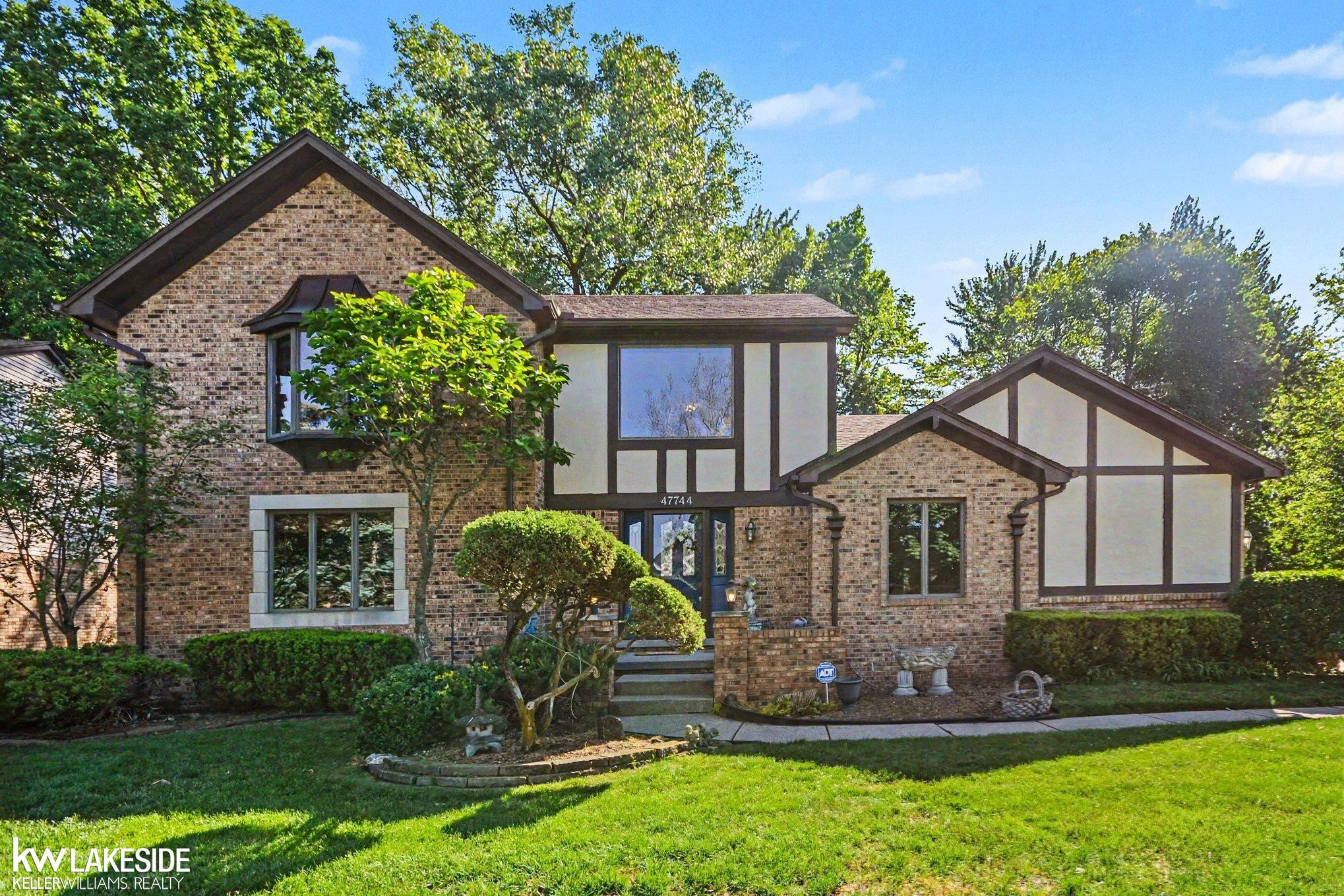 47744 Westlake Drive, Shelby Twp, MI 48315 — front exterior