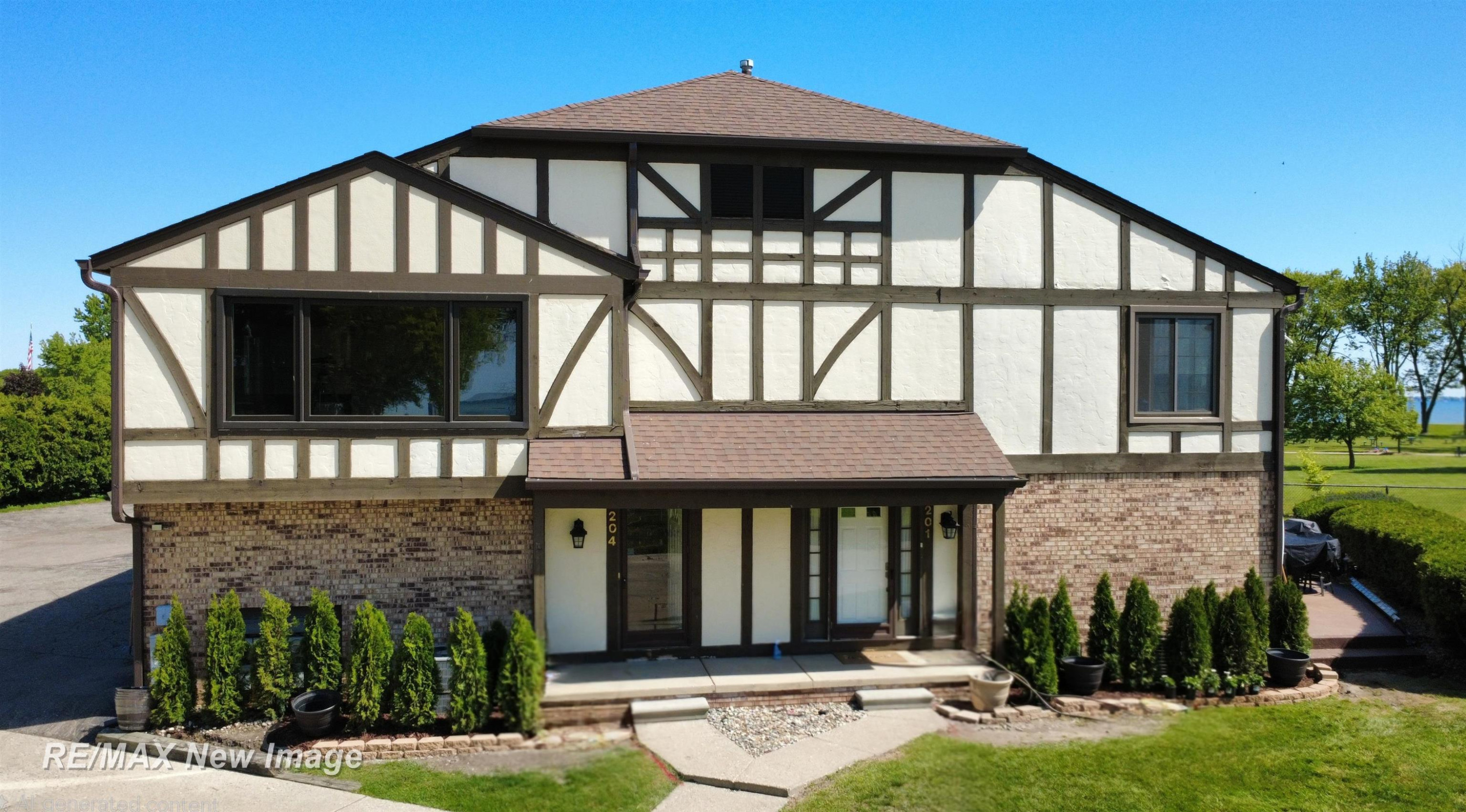 204 Lac Ste Claire Drive, Unit 8, Saint Clair Shores, MI 48082 — front exterior